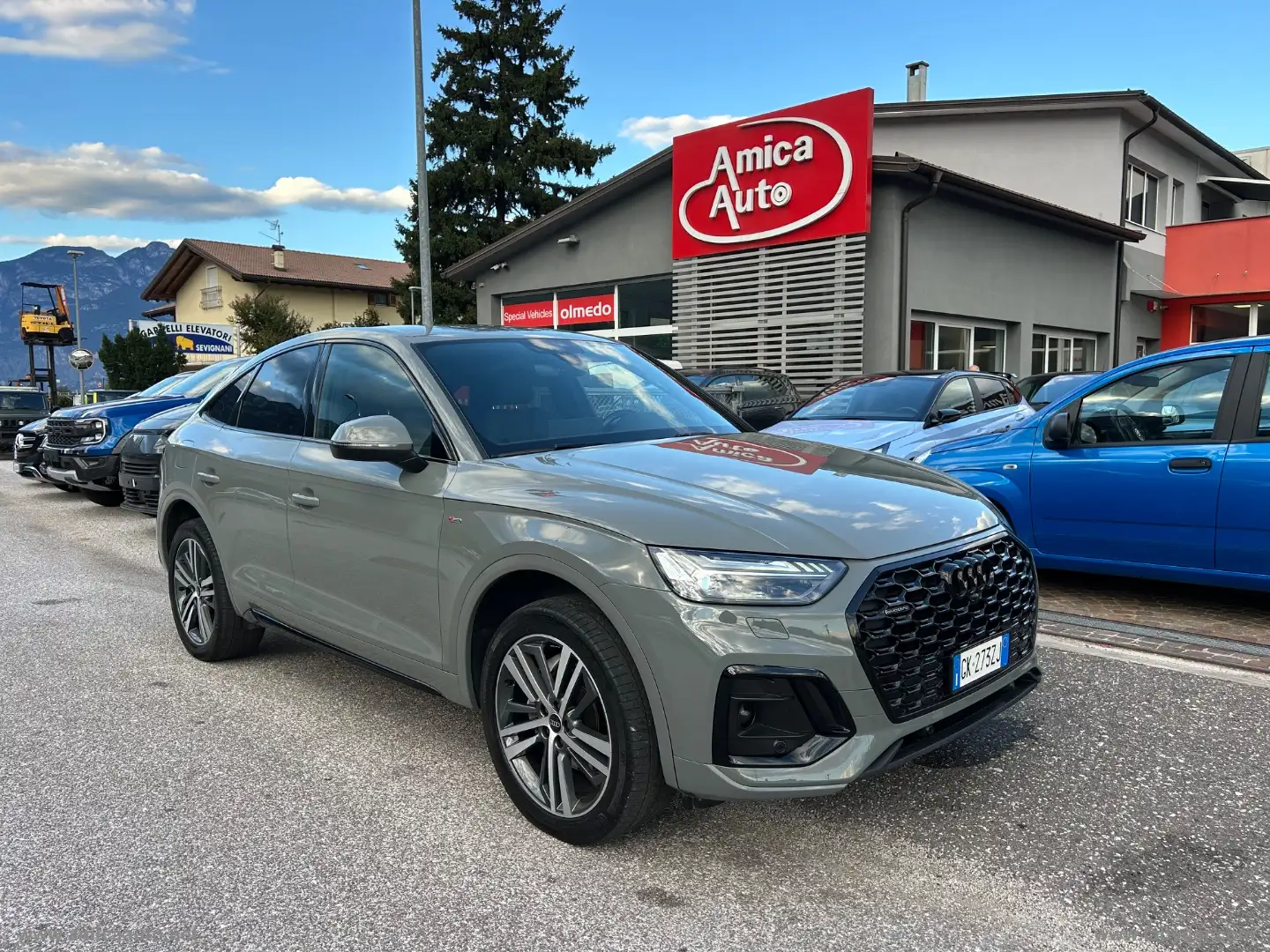 Audi Q5 SPB 40 TDI quattro S tr. S line plus Grigio - 2