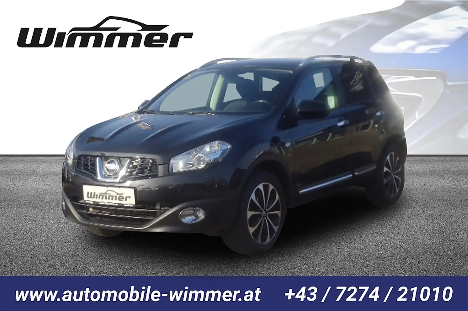 Nissan Qashqai 1,5 dCi Visia 2WD DPF Schwarz - 1