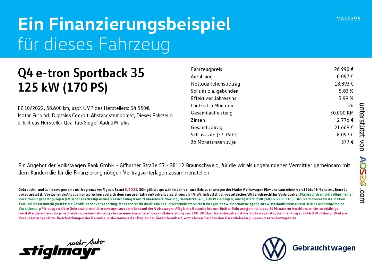 Audi Q4 e-tron Sportback 35 55-kWh+ACC+KAMERA+LED+NAVI+VC Blanc - 2