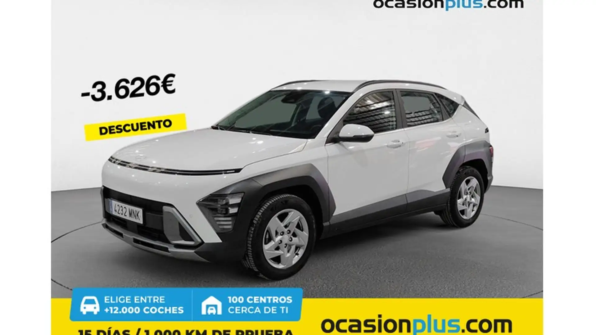 Hyundai KONA 1.0 TGDI Flexx 4x2 Blanco - 1