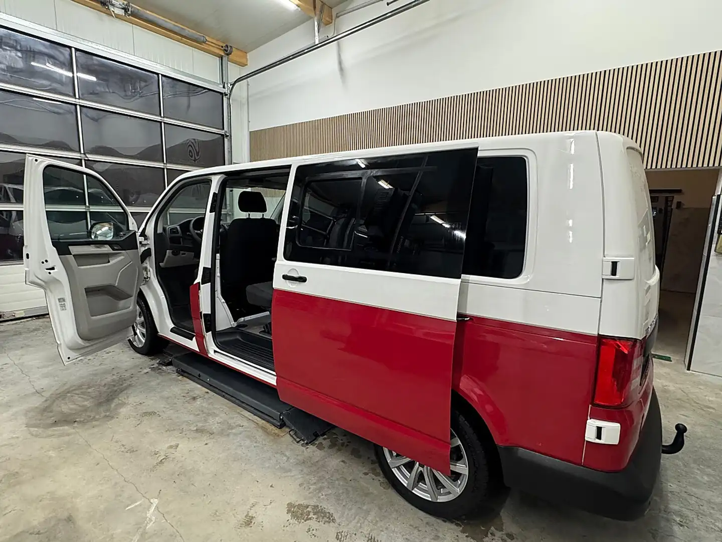 Volkswagen T6 Kombi T6 Bus Kombi 4-6 Sitze KR 2,0 TDI BMT Schiebefe... Weiß - 2