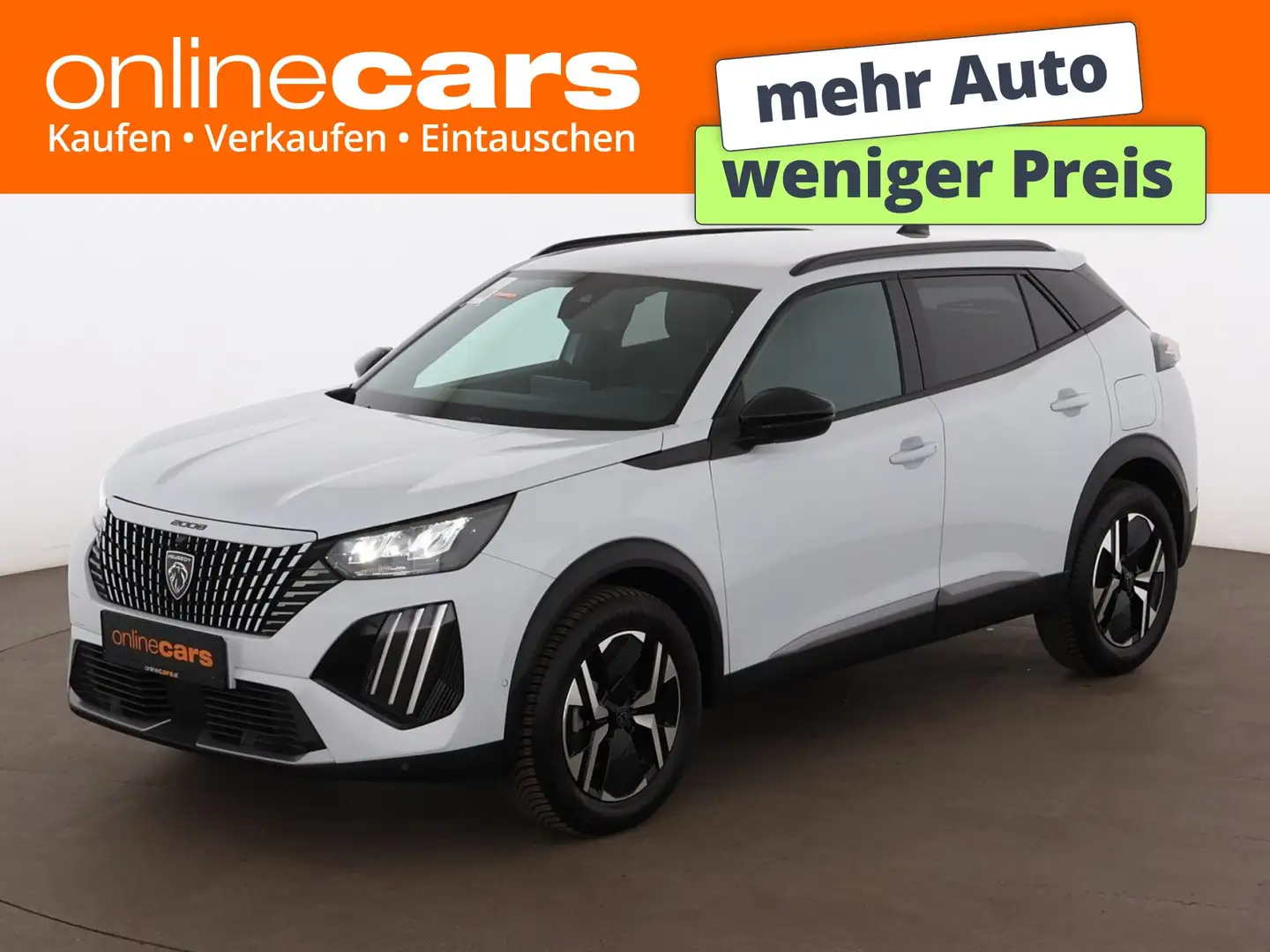 Peugeot 2008 1.2 PureTech 130 Allure Aut LED NAVI SITZHZG Weiß - 1