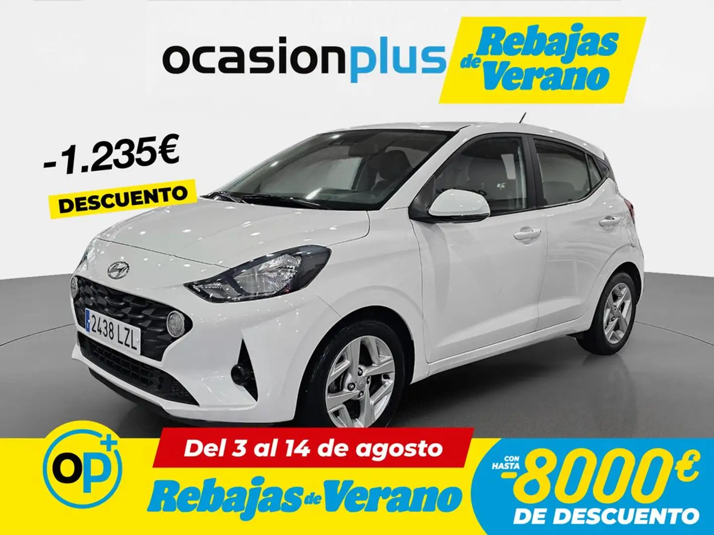 Hyundai i10 1.0 MPI Klass Blanco - 1