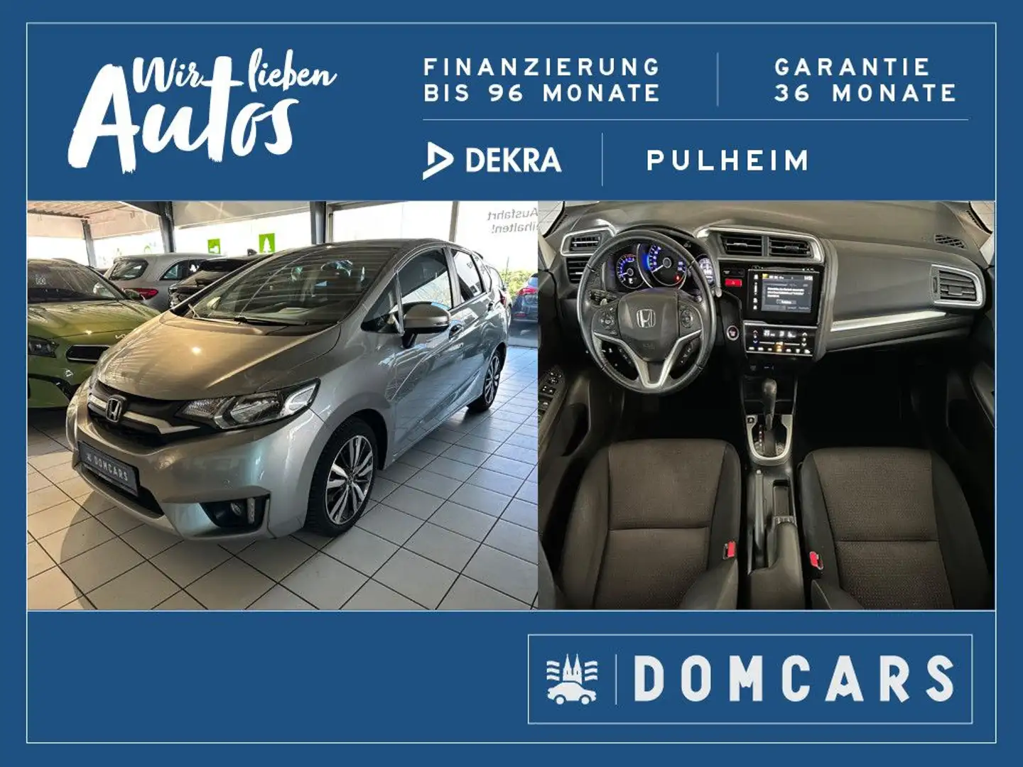 Honda Jazz Elegance//NAVI/AHK/GARANTIE/ALU/PDC/KAMERA/ Plateado - 1
