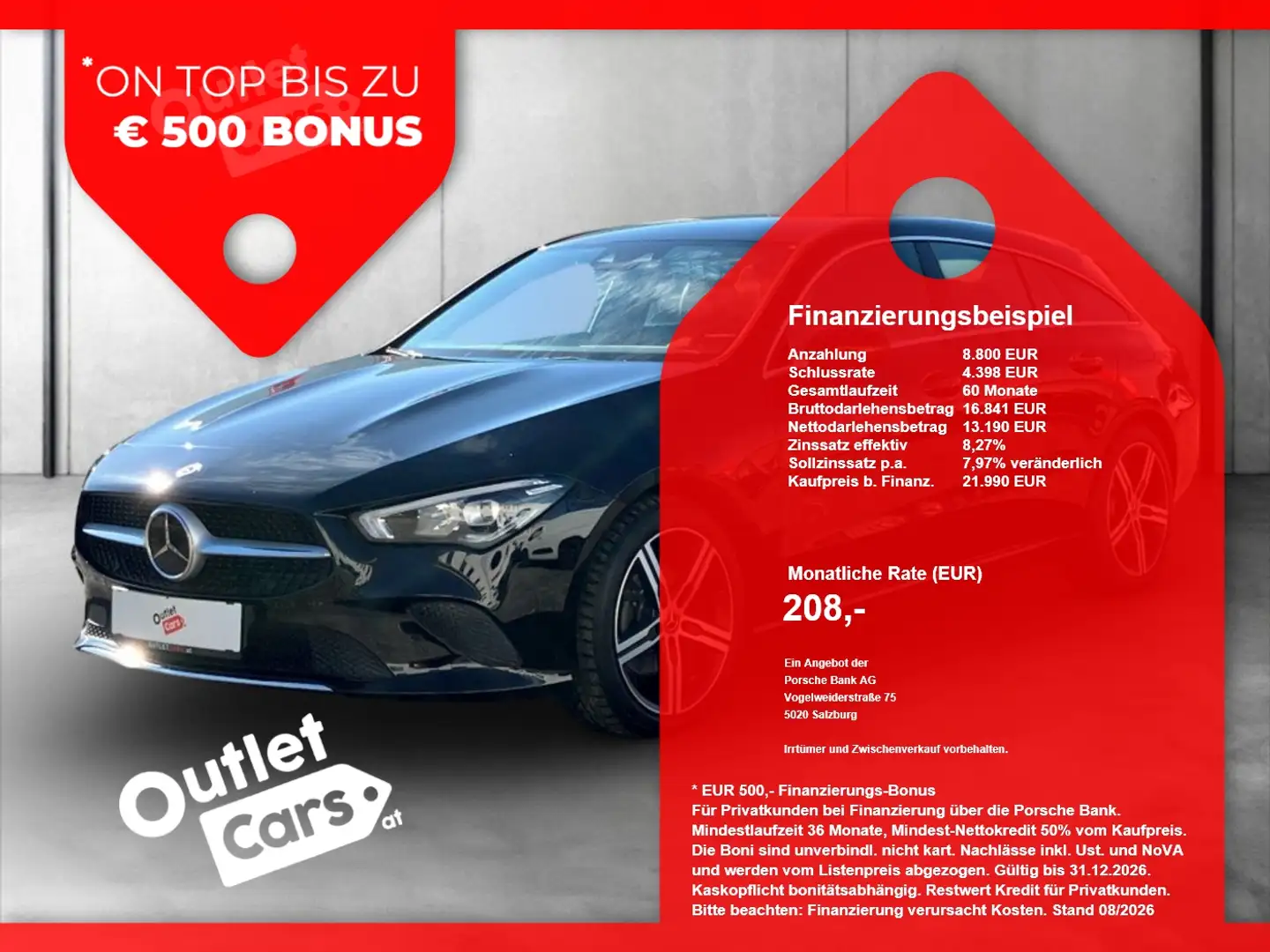 Mercedes-Benz CLA 200 CLA 200 d Shooting Brake Progressive LED+NAVI+LM Schwarz - 1
