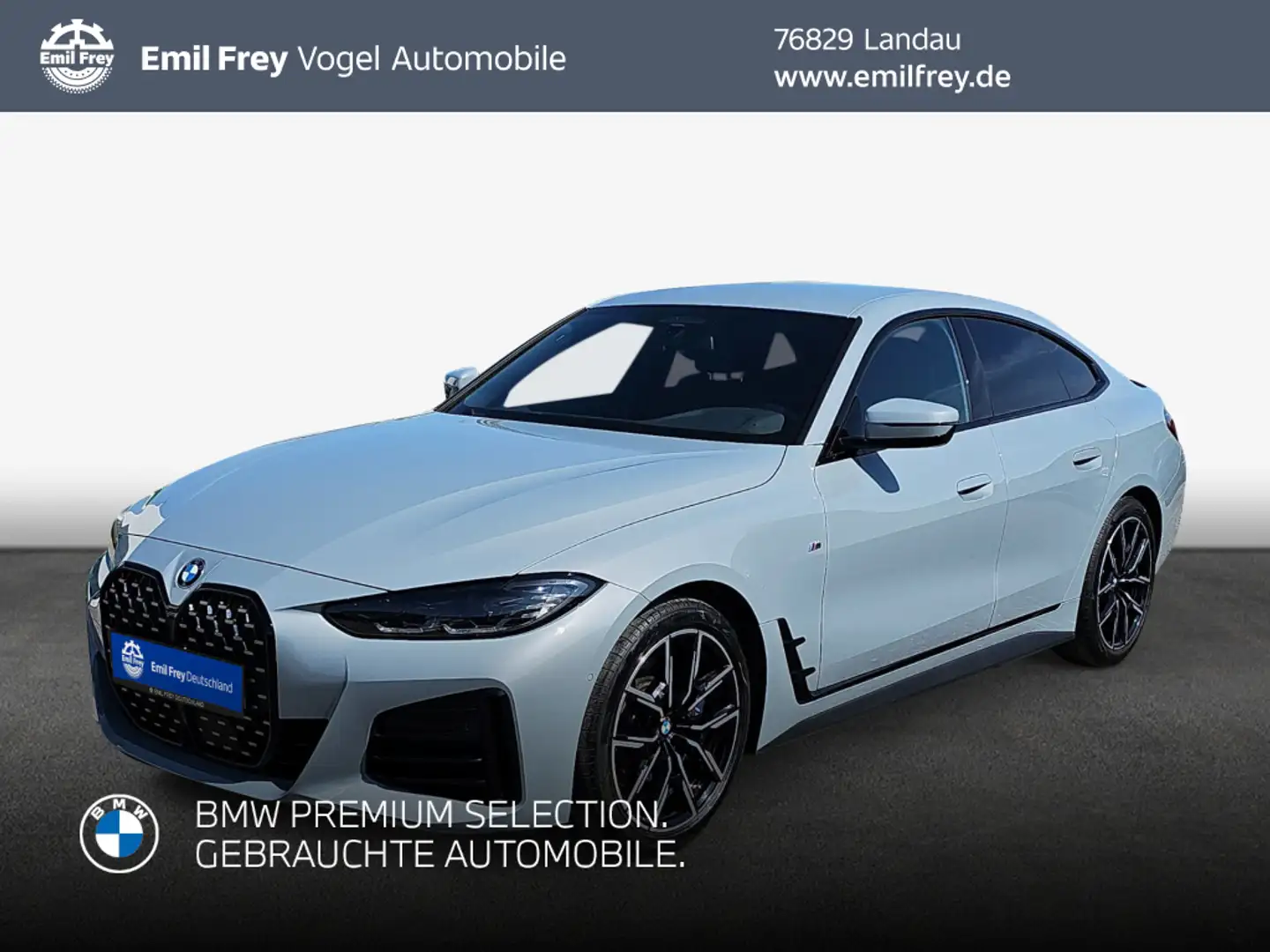 BMW 420 420i Gran Coupe M Sport *AHKA*Sportpaket*H/K* Grau - 1