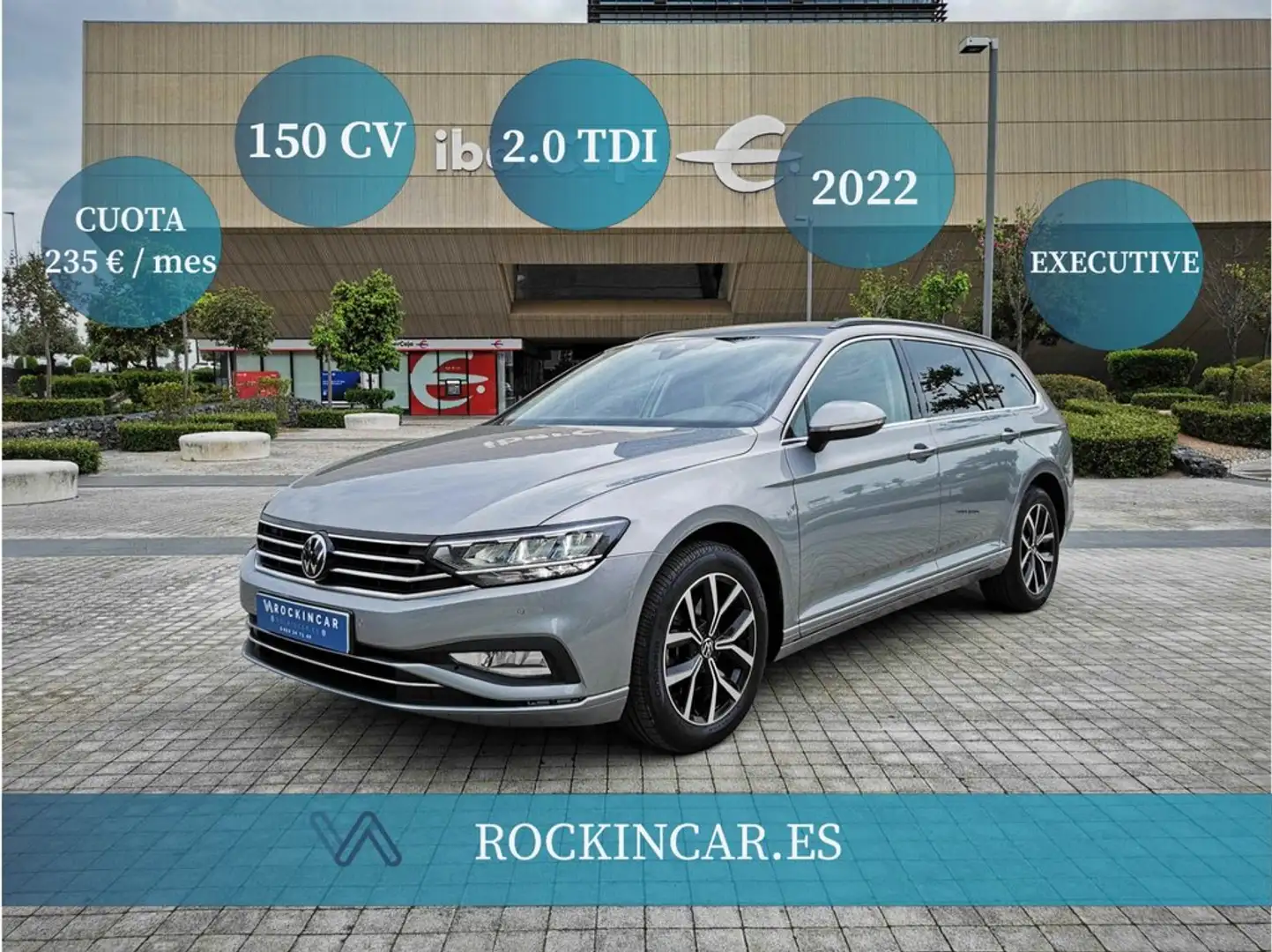 Volkswagen Passat Variant Executive 2.0 TDI 110kW (150CV) Gris - 1