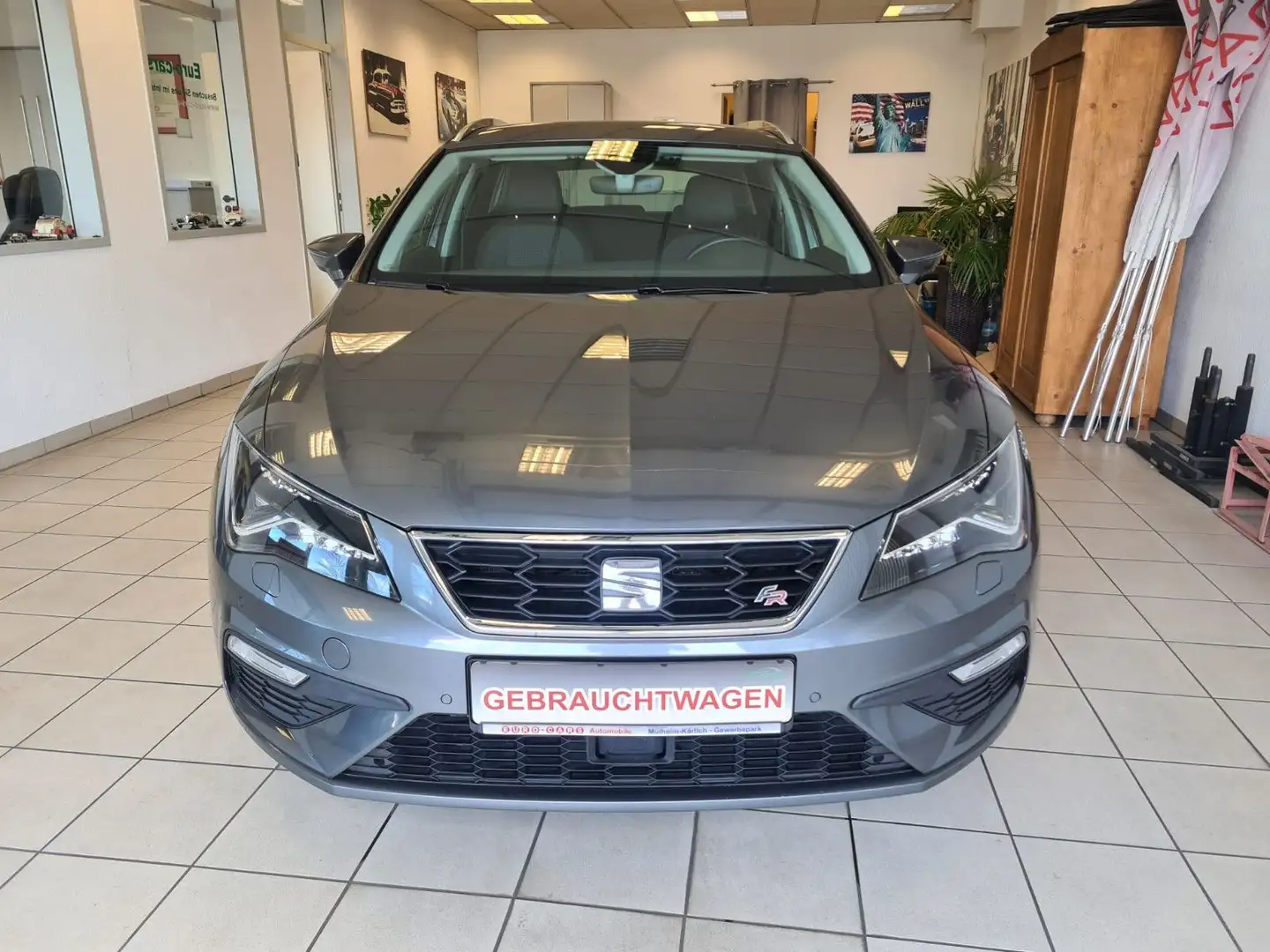 SEAT Leon ST FR / KAMERA / SCHECKHEFT / GEPFLEGT Grau - 2