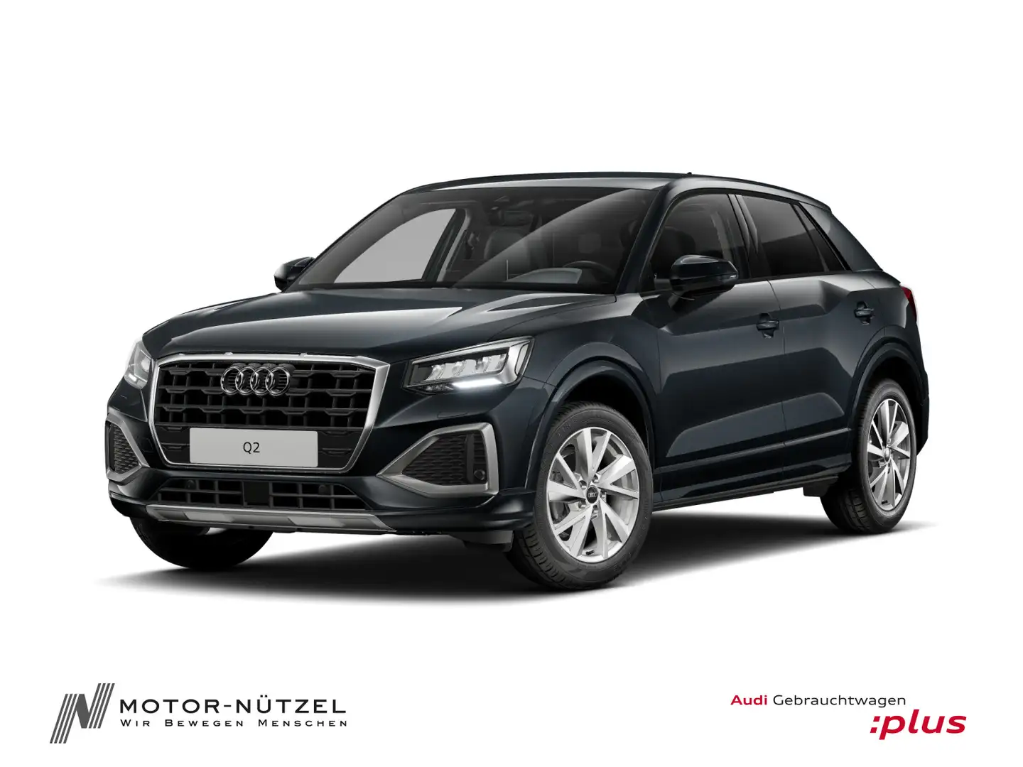 Audi Q2 35 TFSI S-TR ADVANCED LED+NAV+RFK+ACC+AHK+17" Grau - 1