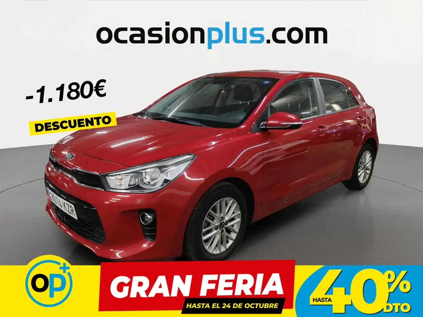 Kia Rio 1.0 T-GDi Eco-Dynamics Drive 100 Rojo - 1