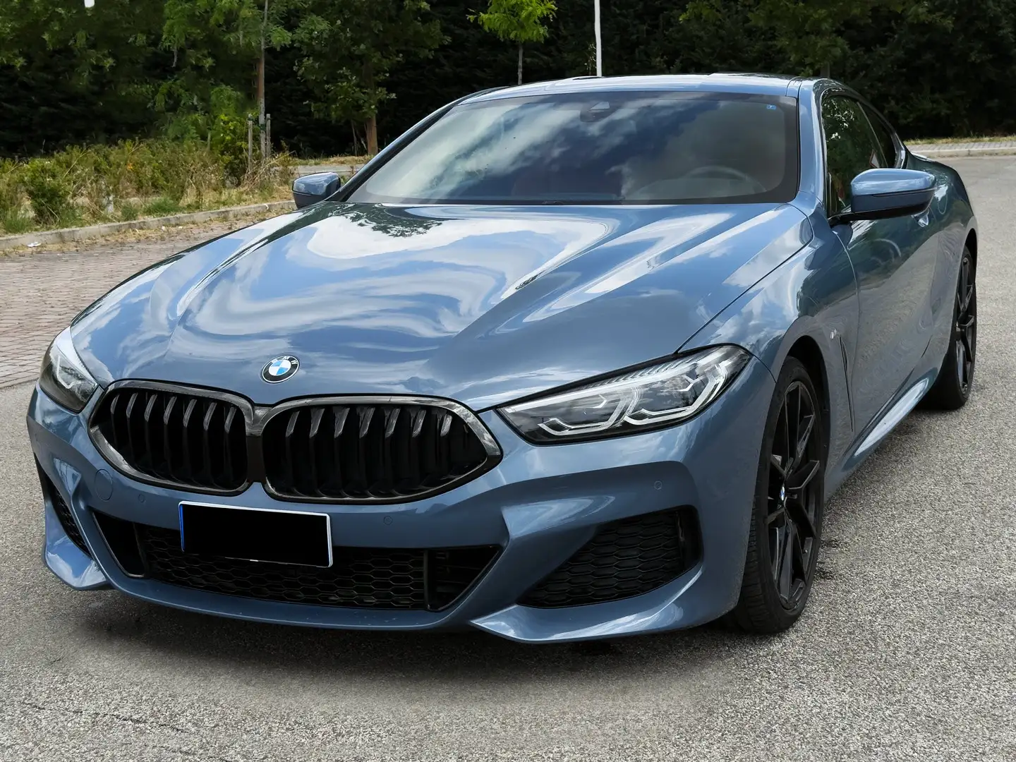 BMW 840 840d Coupe xdrive Individual MSport Blu/Azzurro - 2
