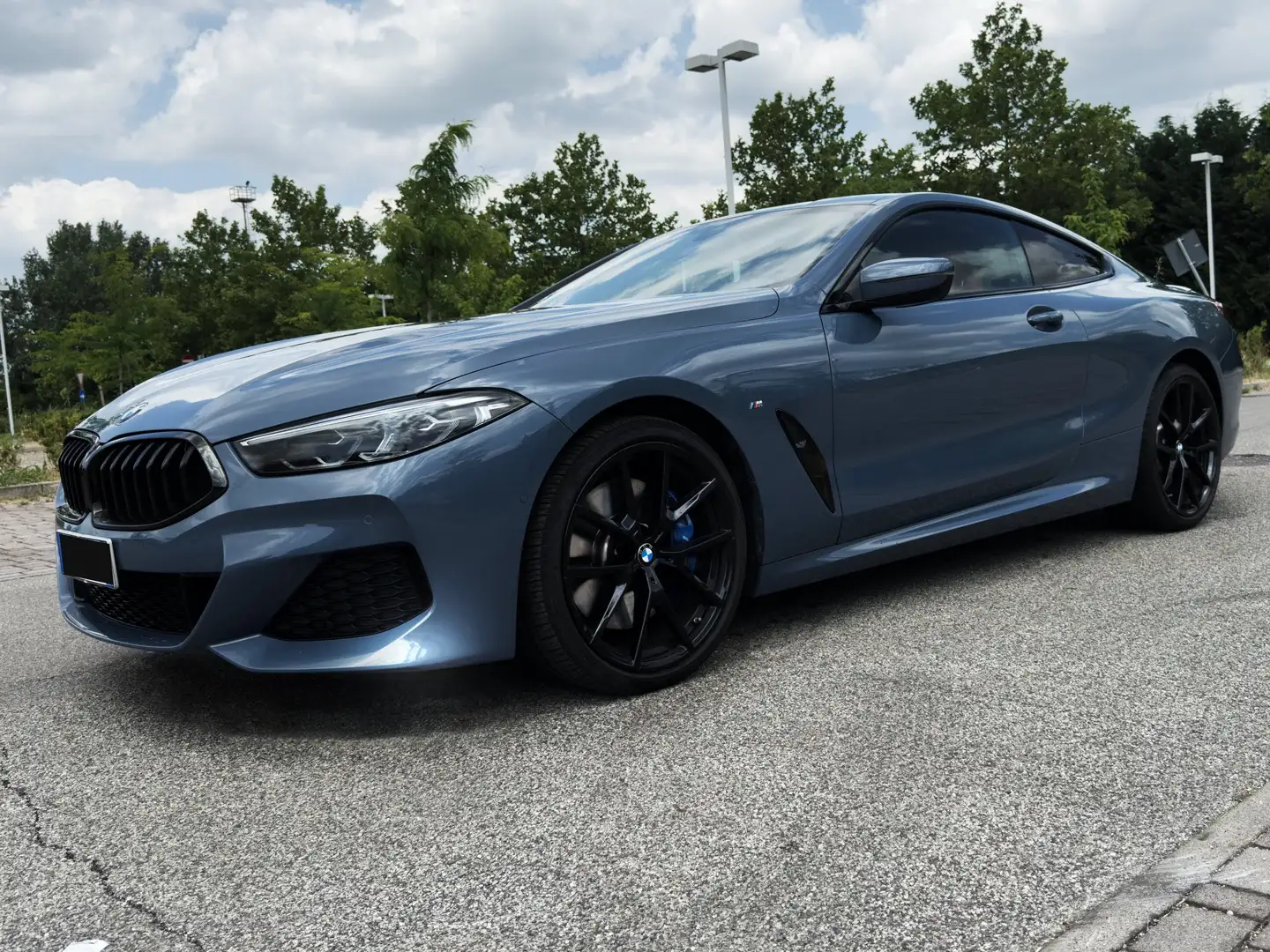 BMW 840 840d Coupe xdrive Individual MSport Blu/Azzurro - 1