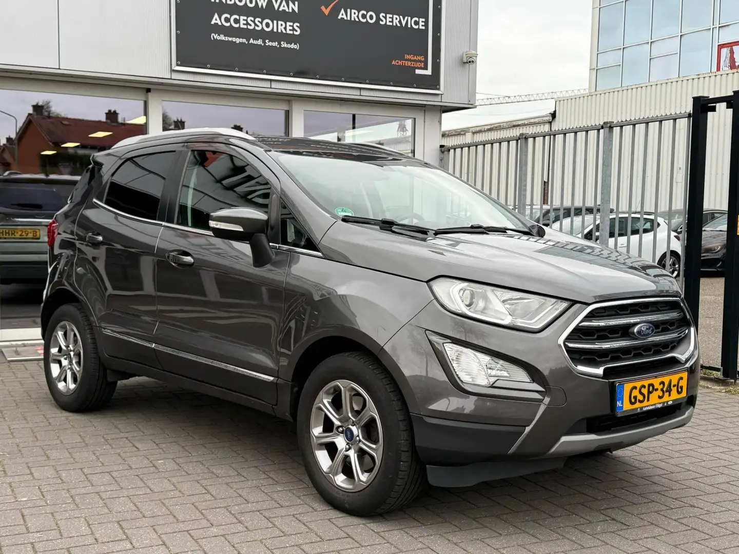 Ford EcoSport 1.0 EcoBoost Titanium|Carplay Grau - 2