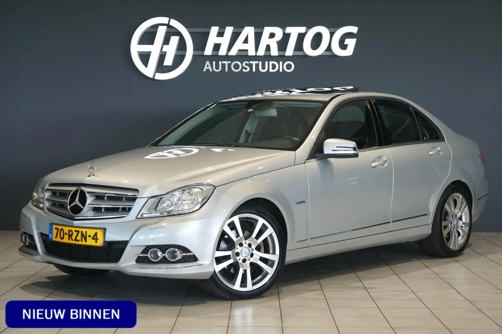 Mercedes-Benz C 250 CDI BlueEFFICIENCY Elegance *INCL. BTW* + PANORANA Grijs - 1