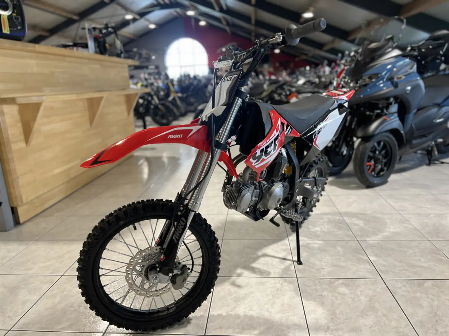 YCF Bigy 125 MX Rouge - 2