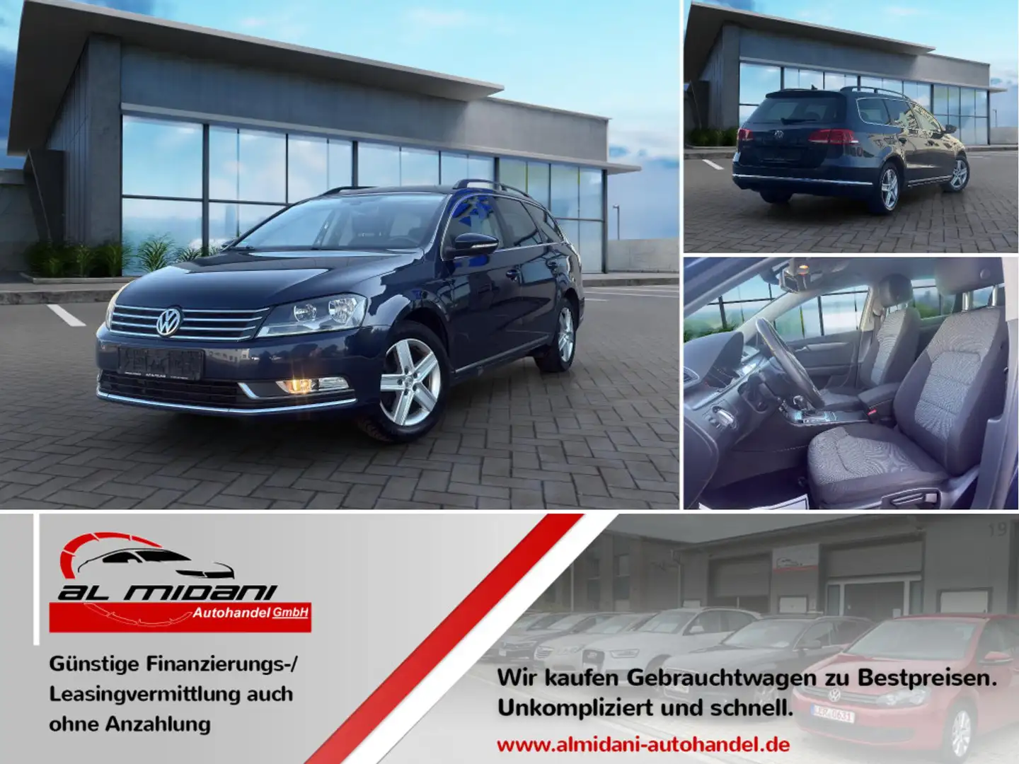 Volkswagen Passat Comfortline BlueMotion Niebieski - 1