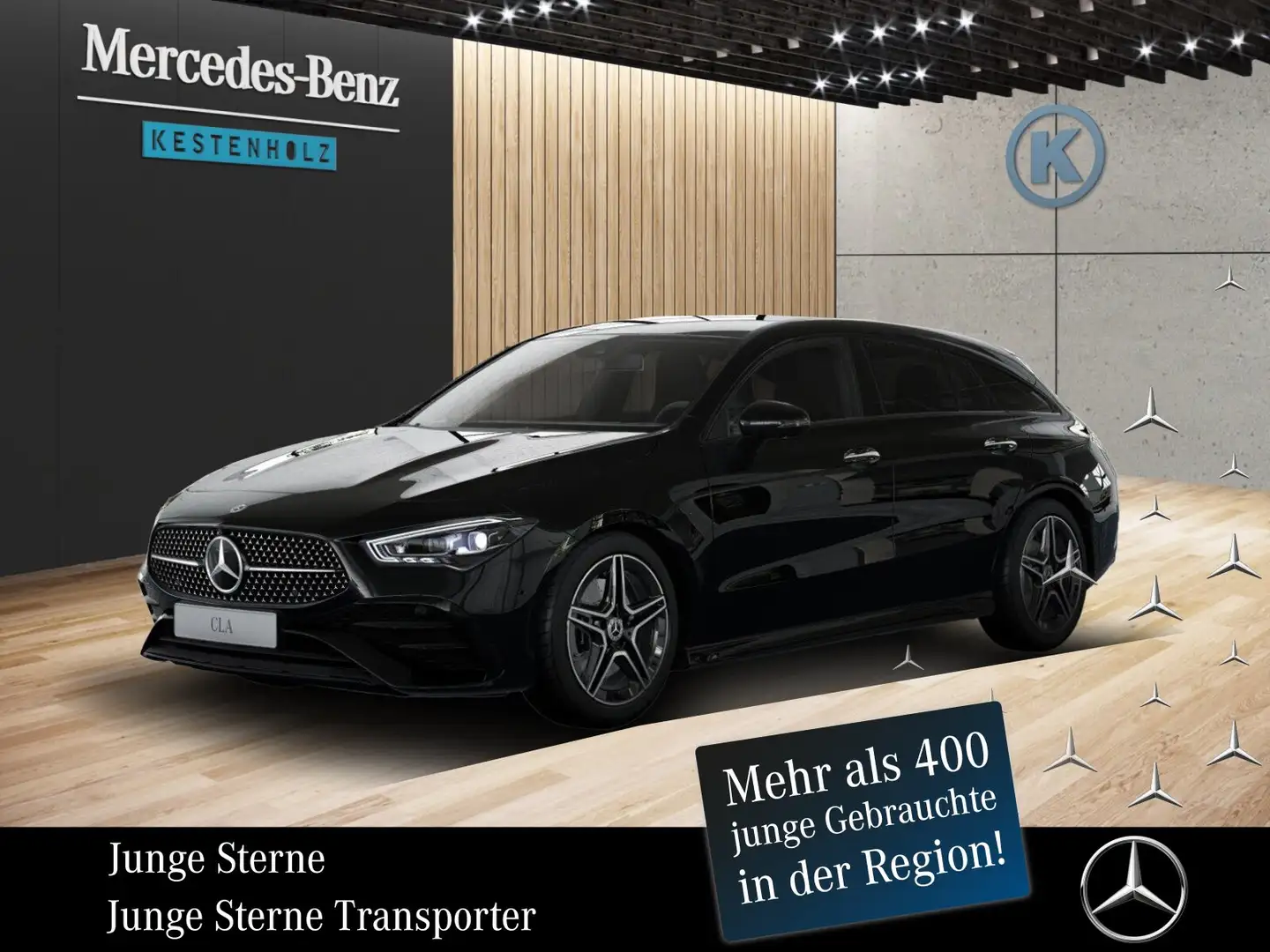 Mercedes-Benz CLA 200 CLA 200 SB AMG°ADV+°360°NIGHT°MBEAM°KEYL° Schwarz - 1