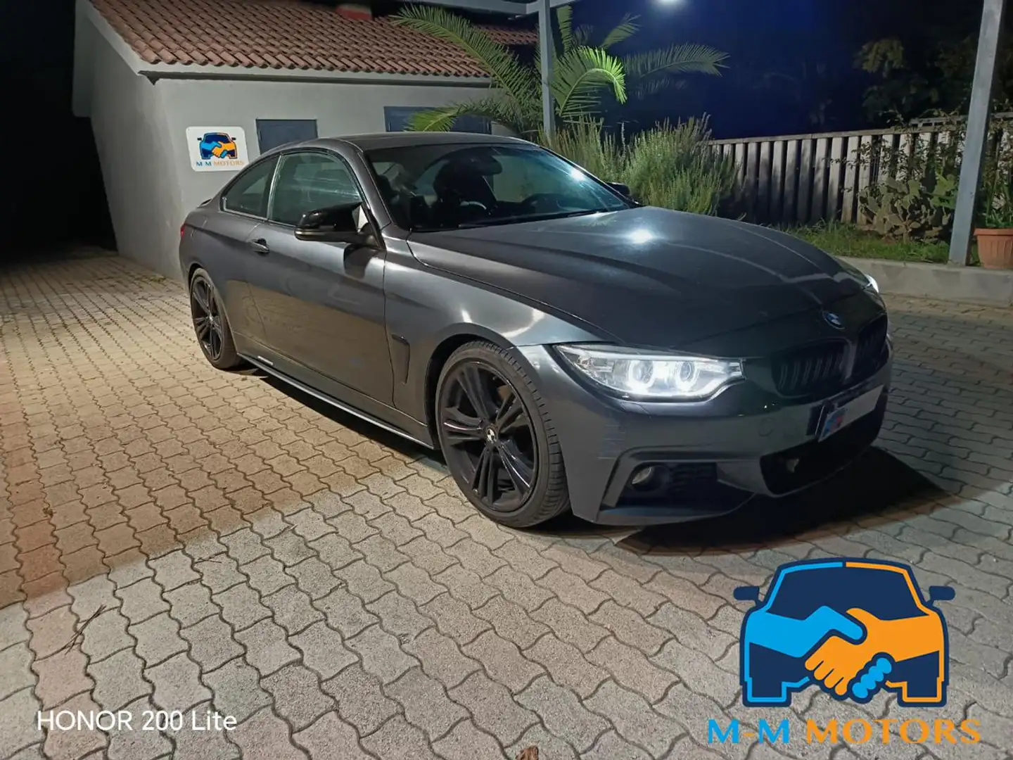 BMW 428 i Coupé  X-drive Msport Gris - 1