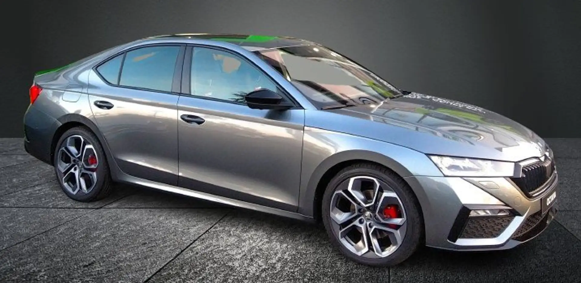 Skoda Octavia 2.0 TDI 200 DSG RS Gris - 1