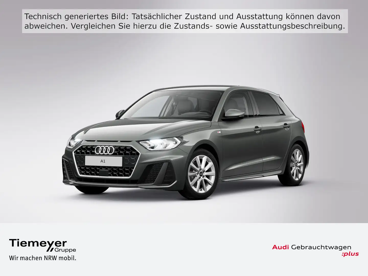 Audi A1 30 TFSI S LINE LM16 SPORTSITZE SMAR Grau - 1