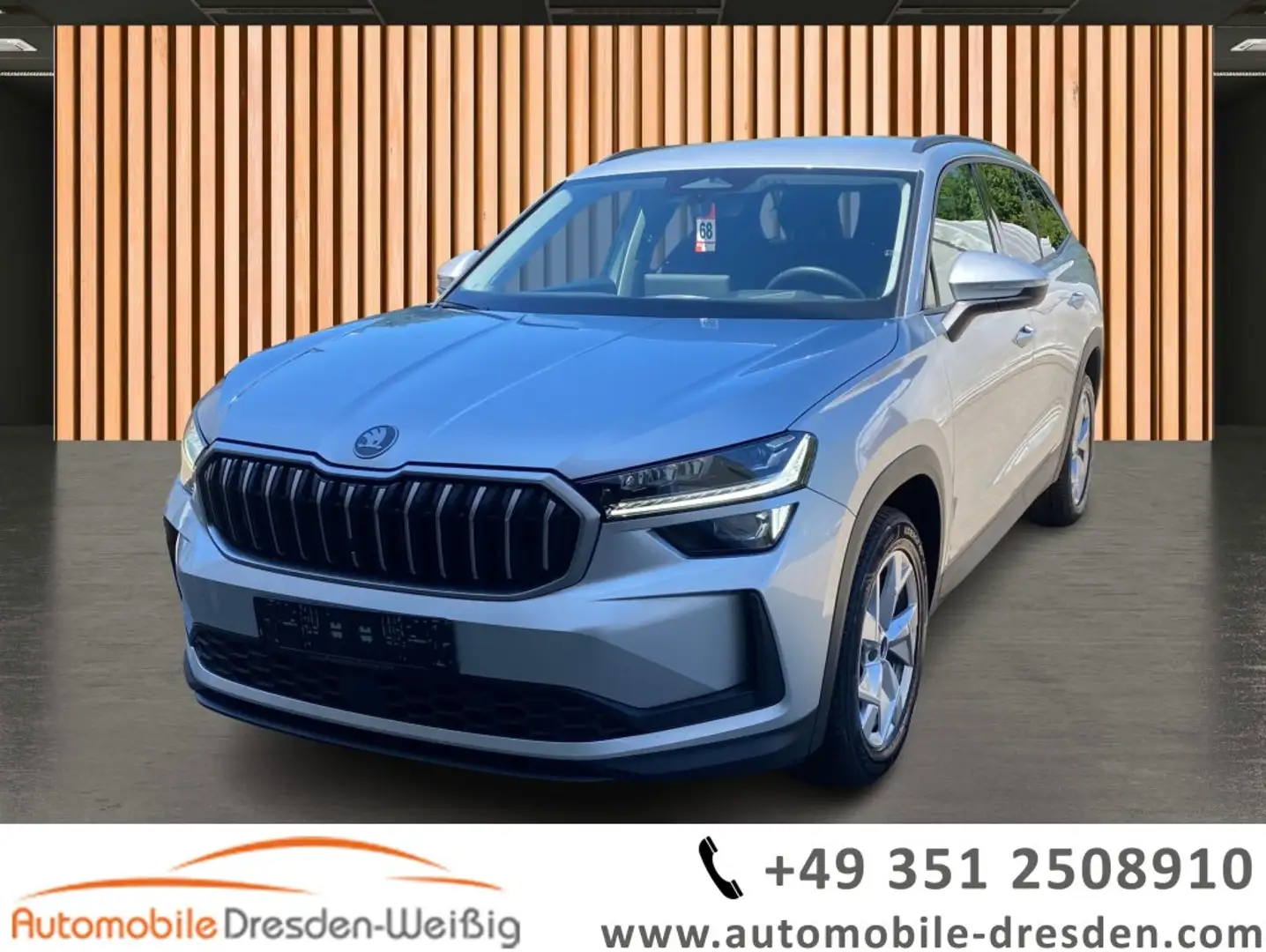 Skoda Kodiaq 2.0 TDI 142kW 4x4 Selection*HeadUp*ACC Silber - 1