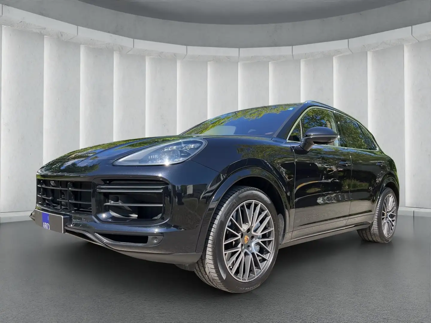 Porsche Cayenne Turbo Matrix/AHK/Chrono/NachtSicht Schwarz - 1