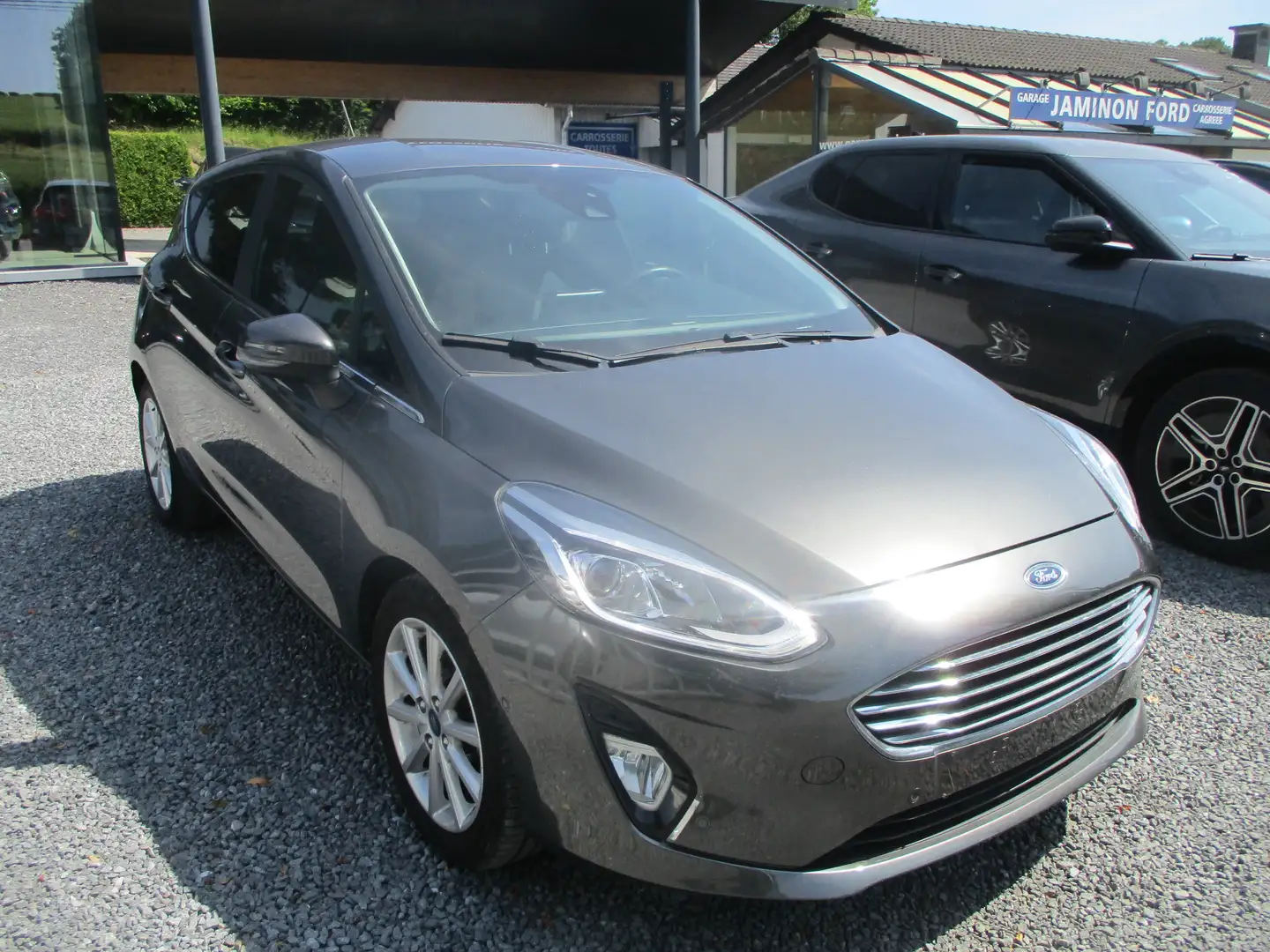 Ford Fiesta 1.0 EcoBoost Titanium camera ,pdc av et arrière Gris - 2