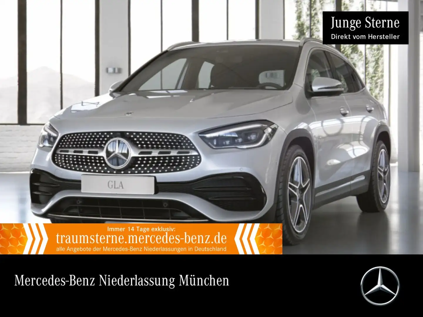 Mercedes-Benz GLA 250 e AMG+AHK+MULTIBEAM+KAMERA+8G Weiß - 1