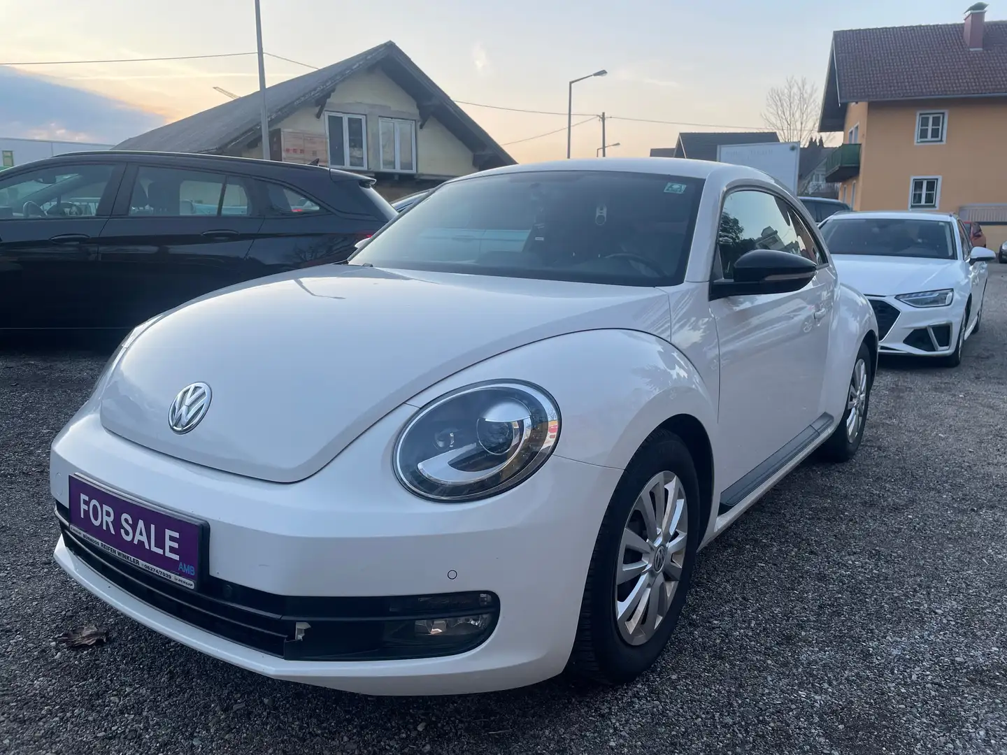 Volkswagen Beetle *Xenon, Klima, Aluräder,...** Weiß - 2