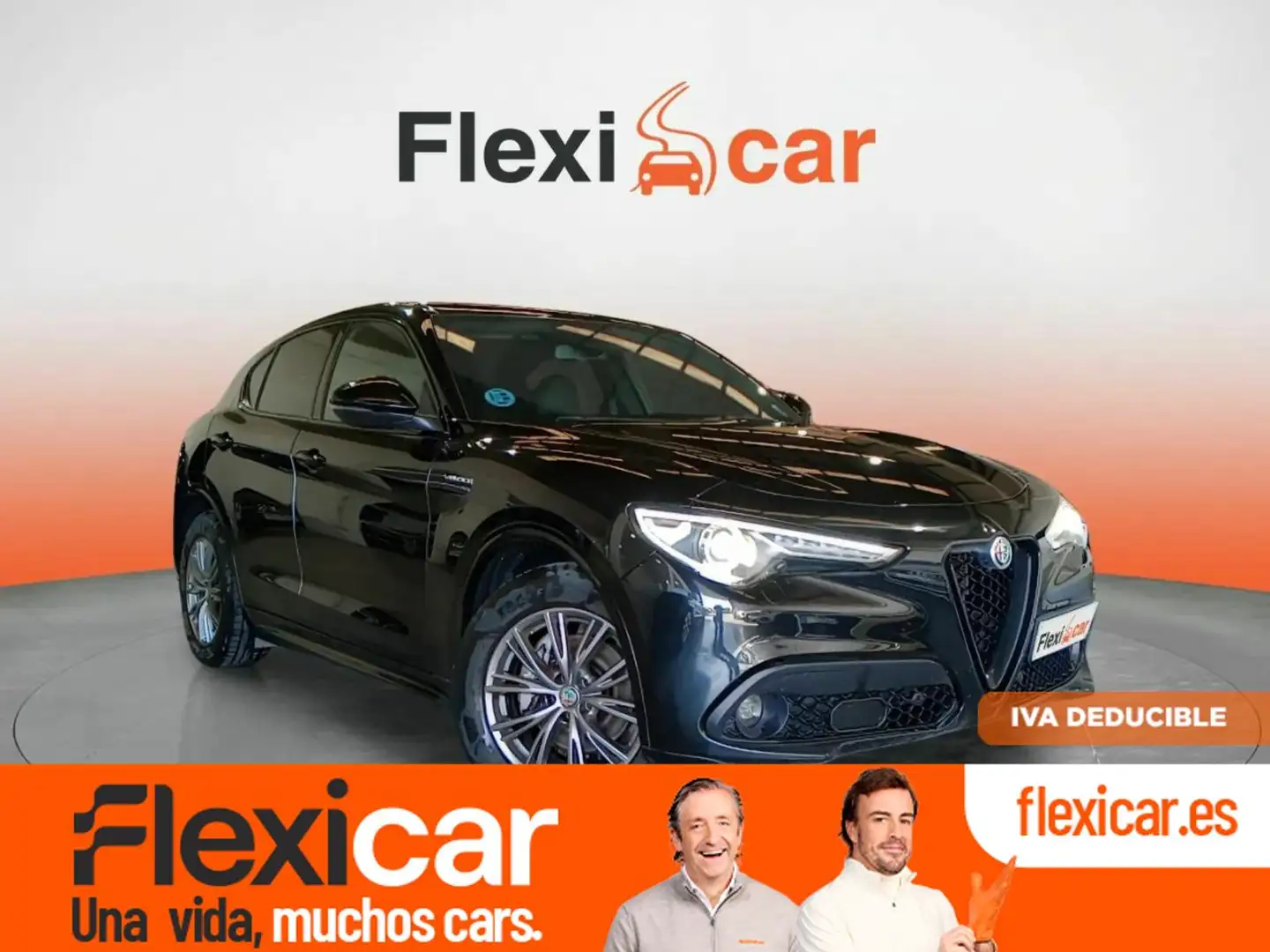 Alfa Romeo Stelvio 2.2 Diésel 154kW (210CV) Veloce Q4 Negro - 1