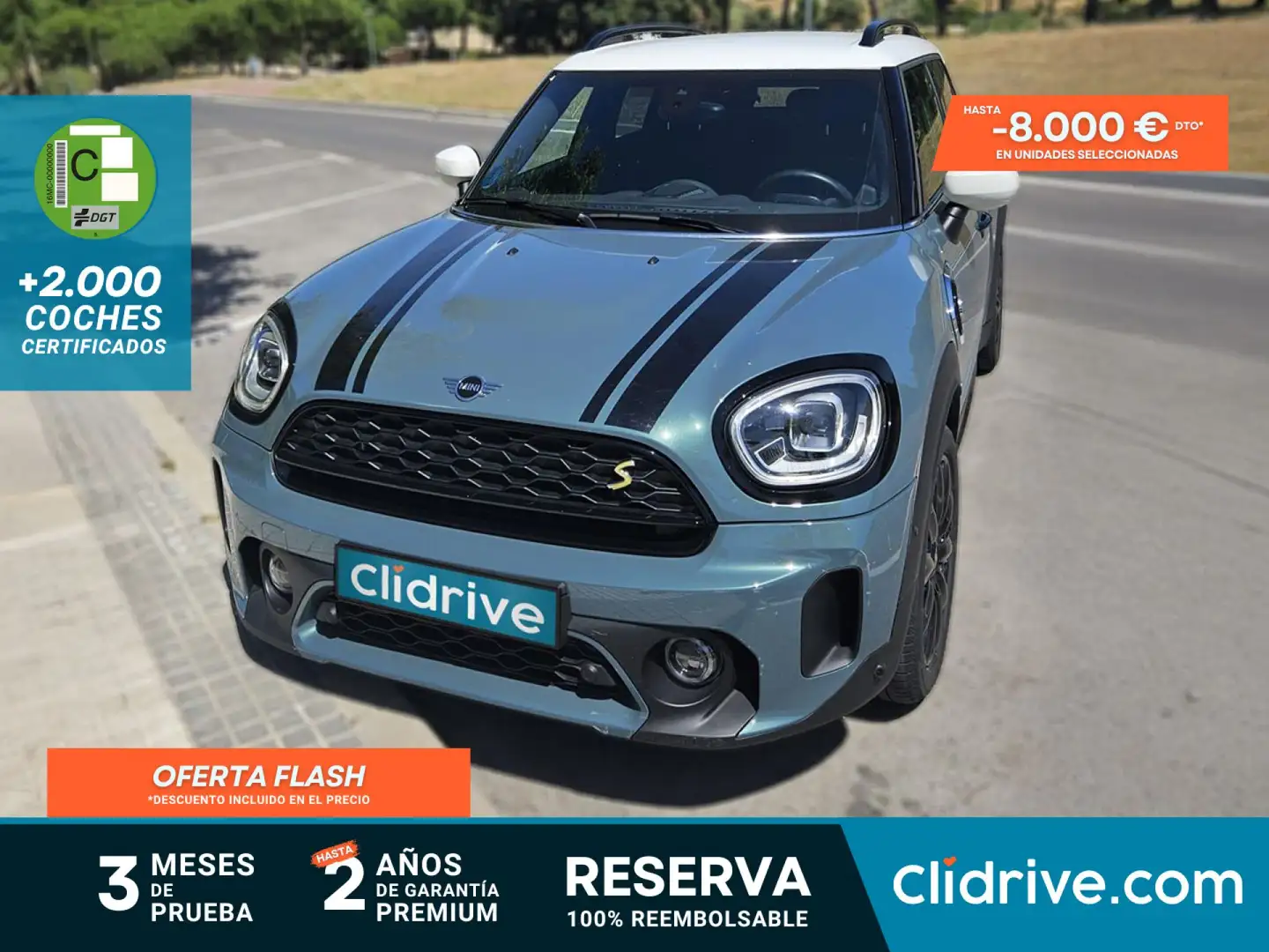 MINI Cooper S E ALL4 Azul - 1