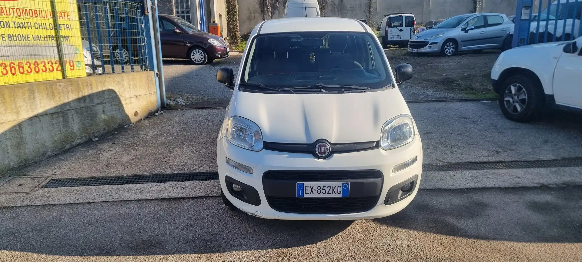 Fiat Panda 1.2 Easy 69cv E6 autocaro Blanc - 1