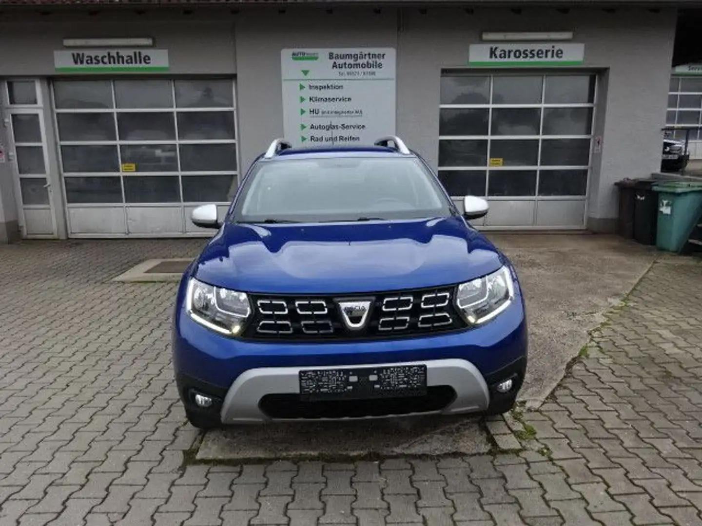 Dacia Duster II TCe 130 - 1.Hand--AHK--Navi--SHZ--PDC Blau - 2