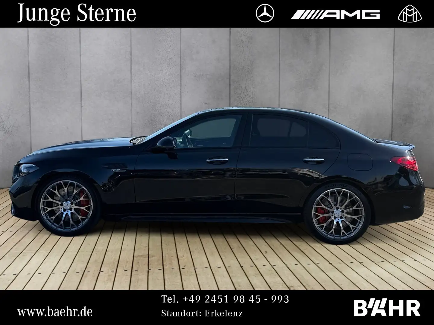 Mercedes-Benz C 63 AMG C 63 S E Performance Night/Digital-Light/Pano Navi Negro - 2