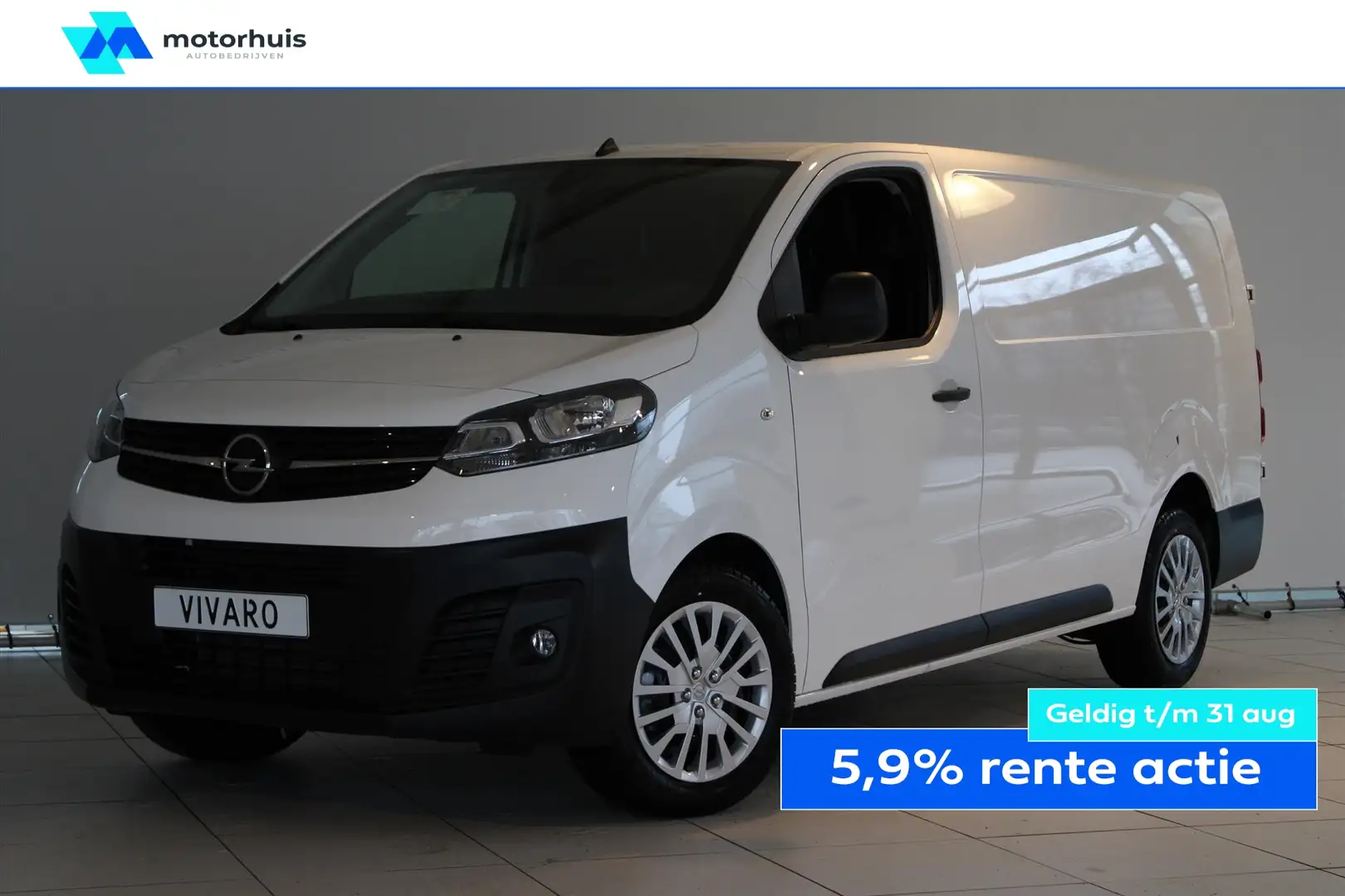 Opel Vivaro Diesel 102pk L3H1 *EURO-6* navi-camera DEMO VOORDE Wit - 1