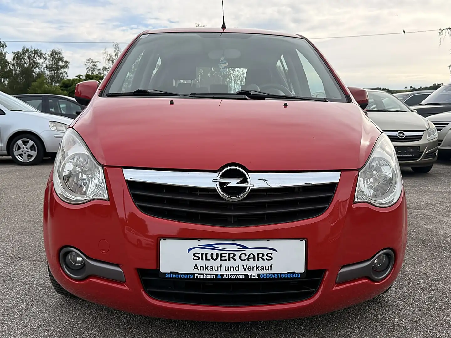 Opel Agila 1,2 Edition Aut. Rot - 1