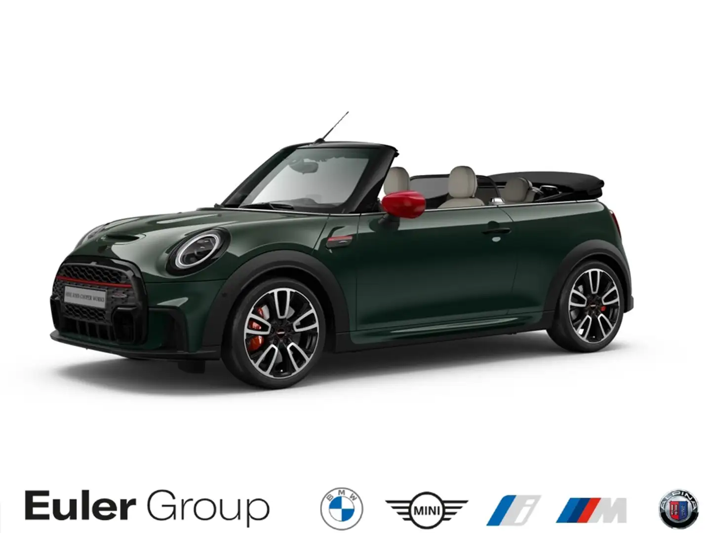 MINI John Cooper Works Cabrio El. Verdeck HUD Navi Leder HarmanKardon LED Drive+ Grün - 1