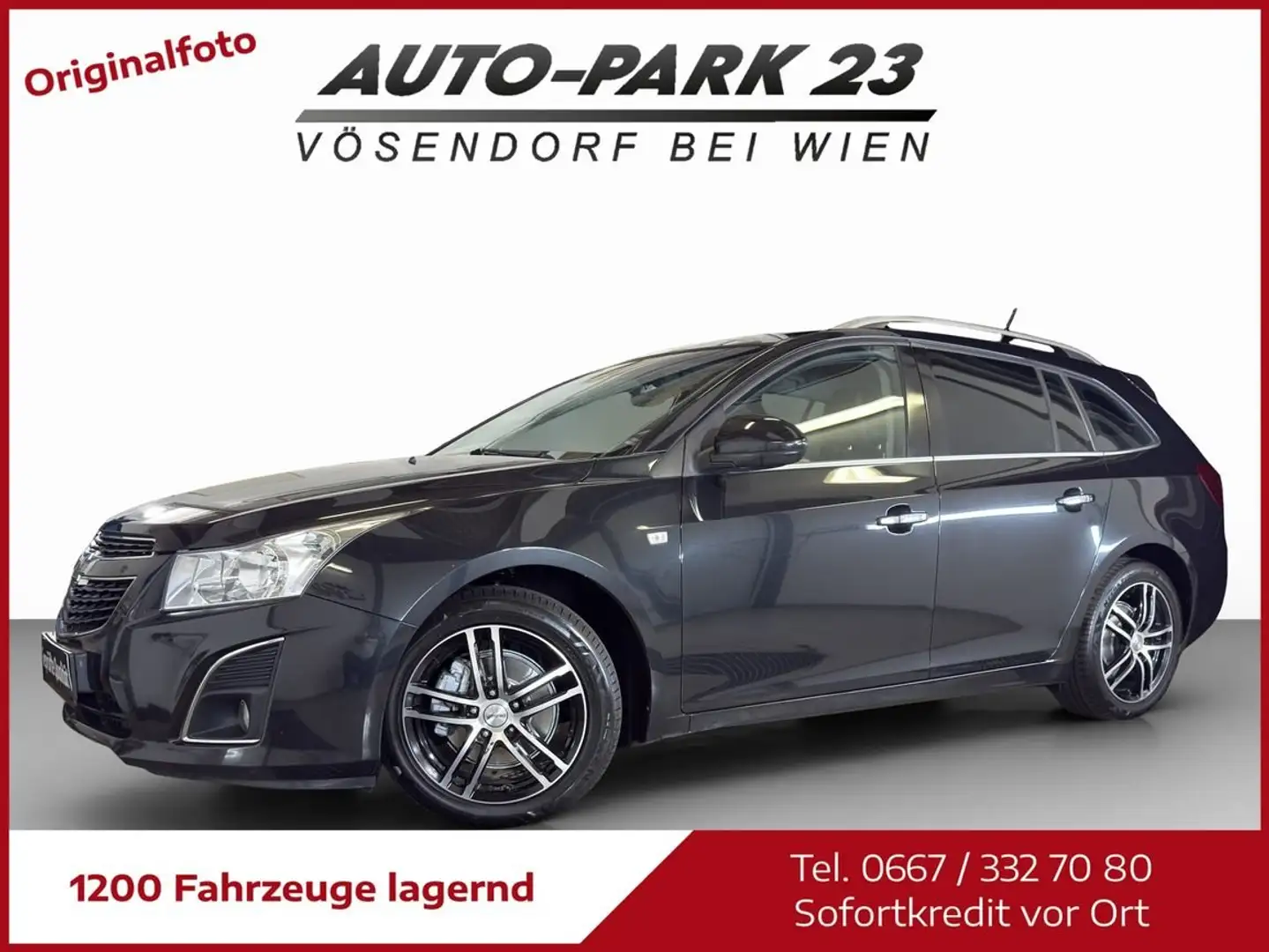 Chevrolet Cruze Cruze 2,0TD Aut.*NAVI*LEDER*PICKERL 4/2027*MOD2014 Schwarz - 1