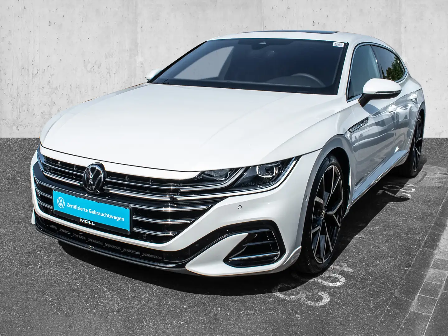 Volkswagen Arteon Shooting Brake 2.0 l TSI 4MOTION 360 ACC Weiß - 2