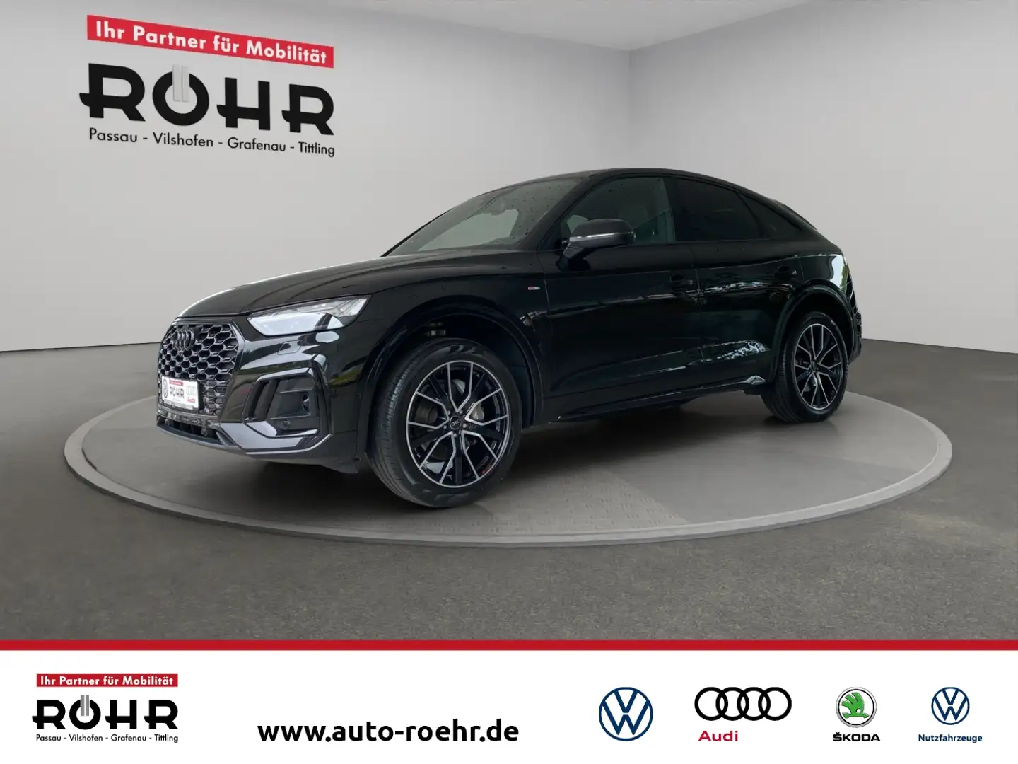Audi Q5 Sportback S line (NAVI.SHZ.Matrix-LED.PDC.DAB) 2.0 Schwarz - 1