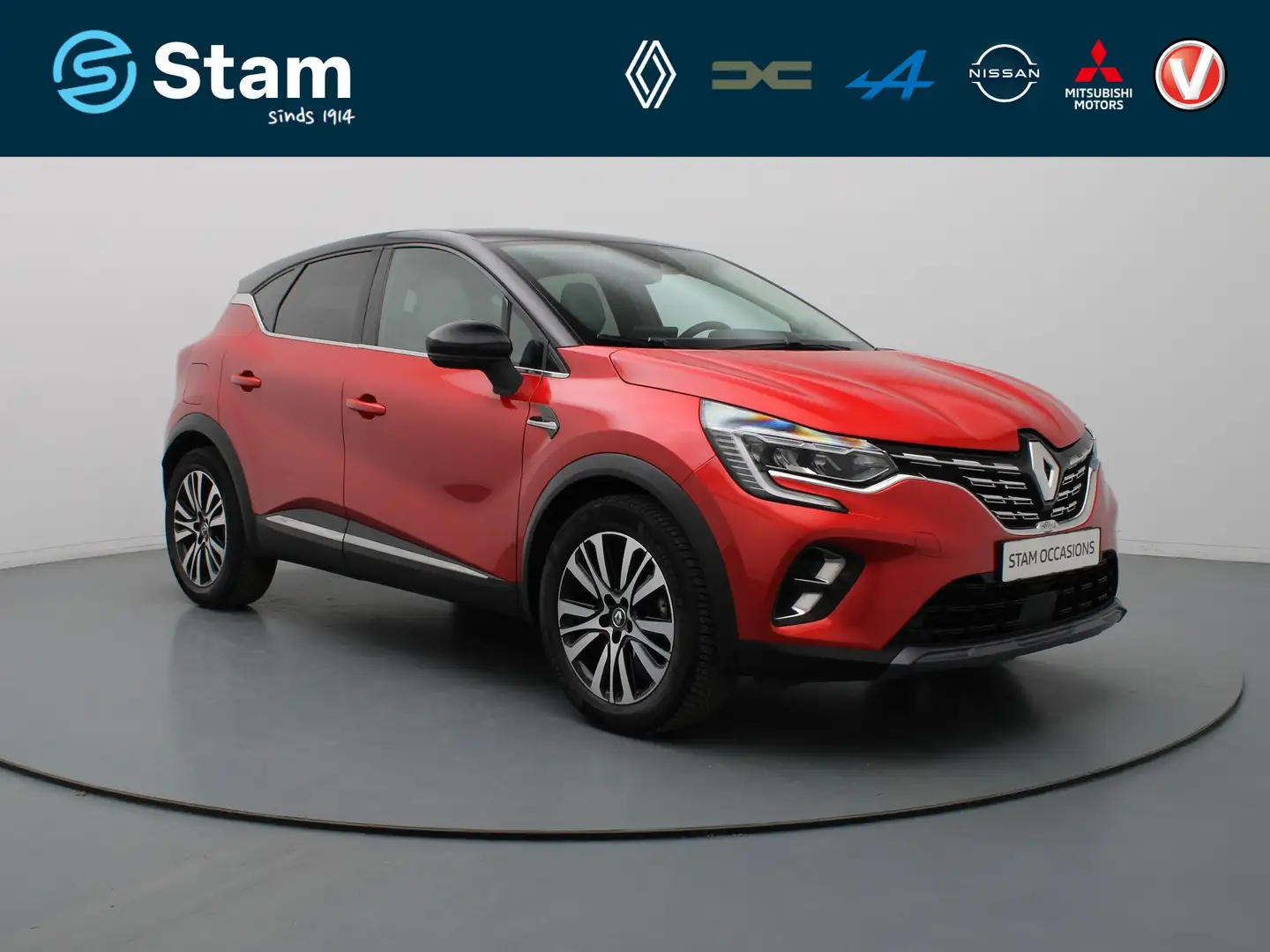 Renault Captur TCe 130pk Initiale Paris EDC/AUTOMAAT Camera | Ada Rojo - 1