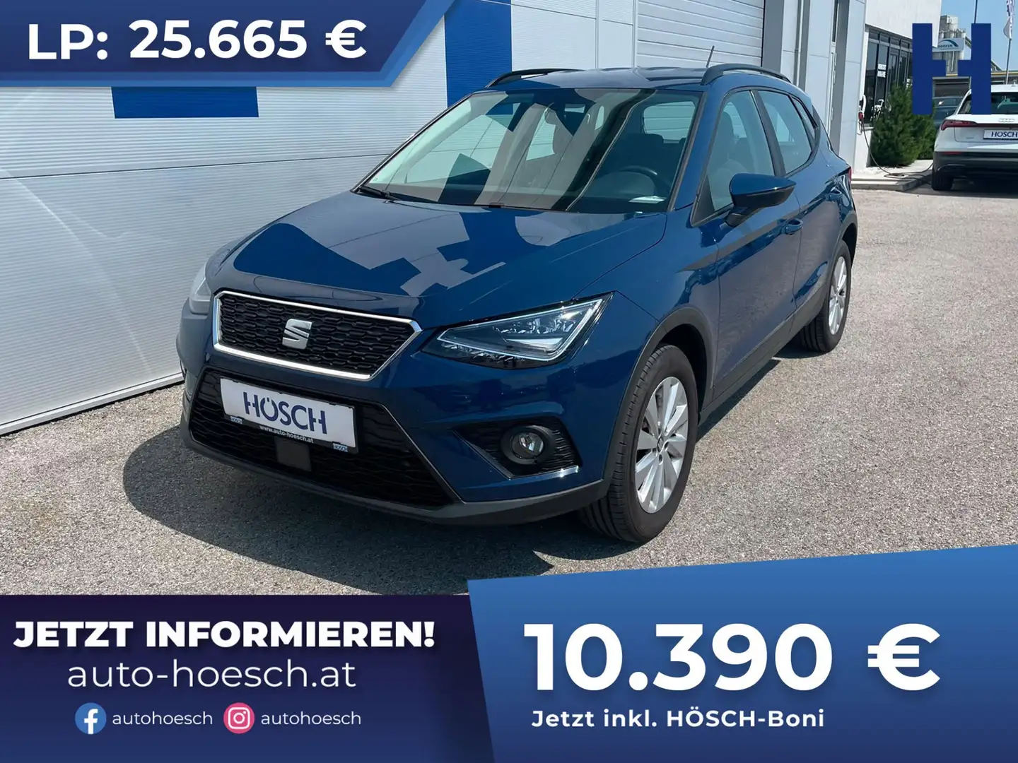 SEAT Arona TDI Style AHK CARPLAY WINTER LED ++ Blau - 1