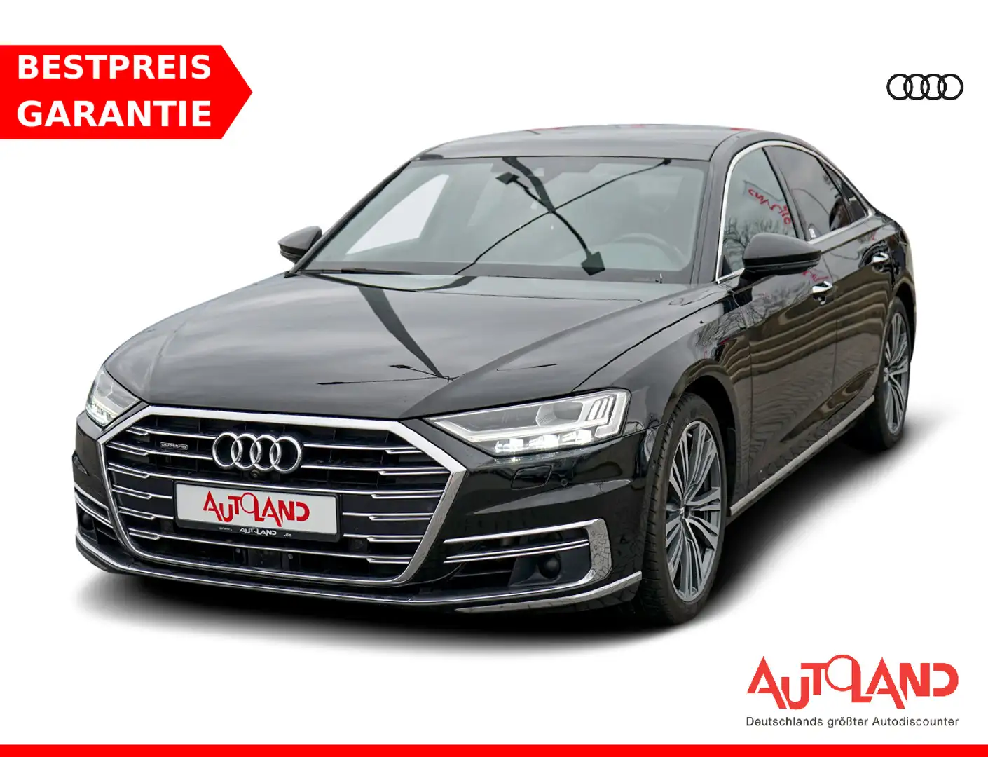 Audi A8 50 3.0 TDI quattro B&O 4x Sitzheizung 360° Negru - 1