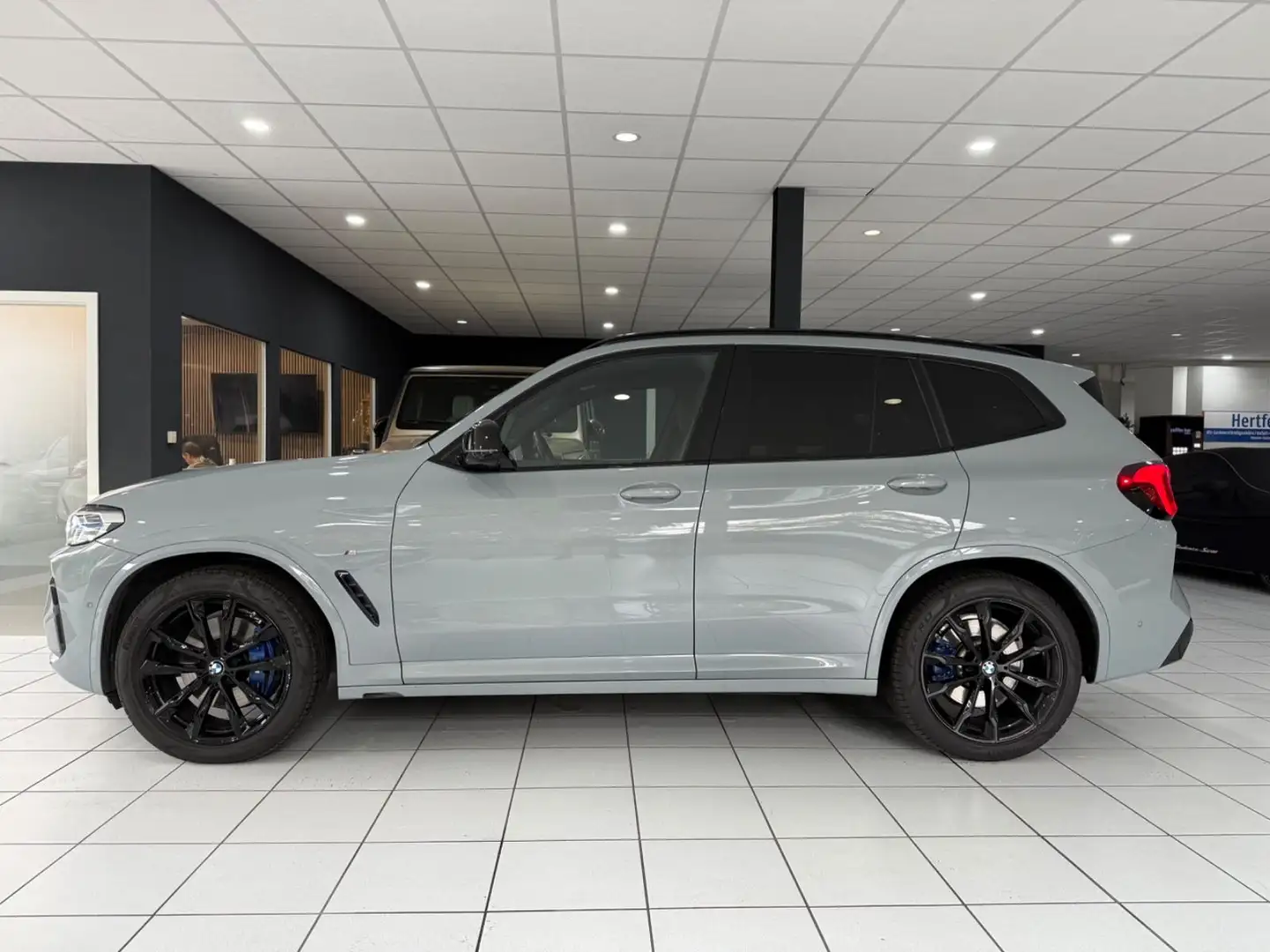 BMW X3 M d*PANO*LASER*HEADUP*ACC*MEMORY*CARBON*AHK* Gris - 2