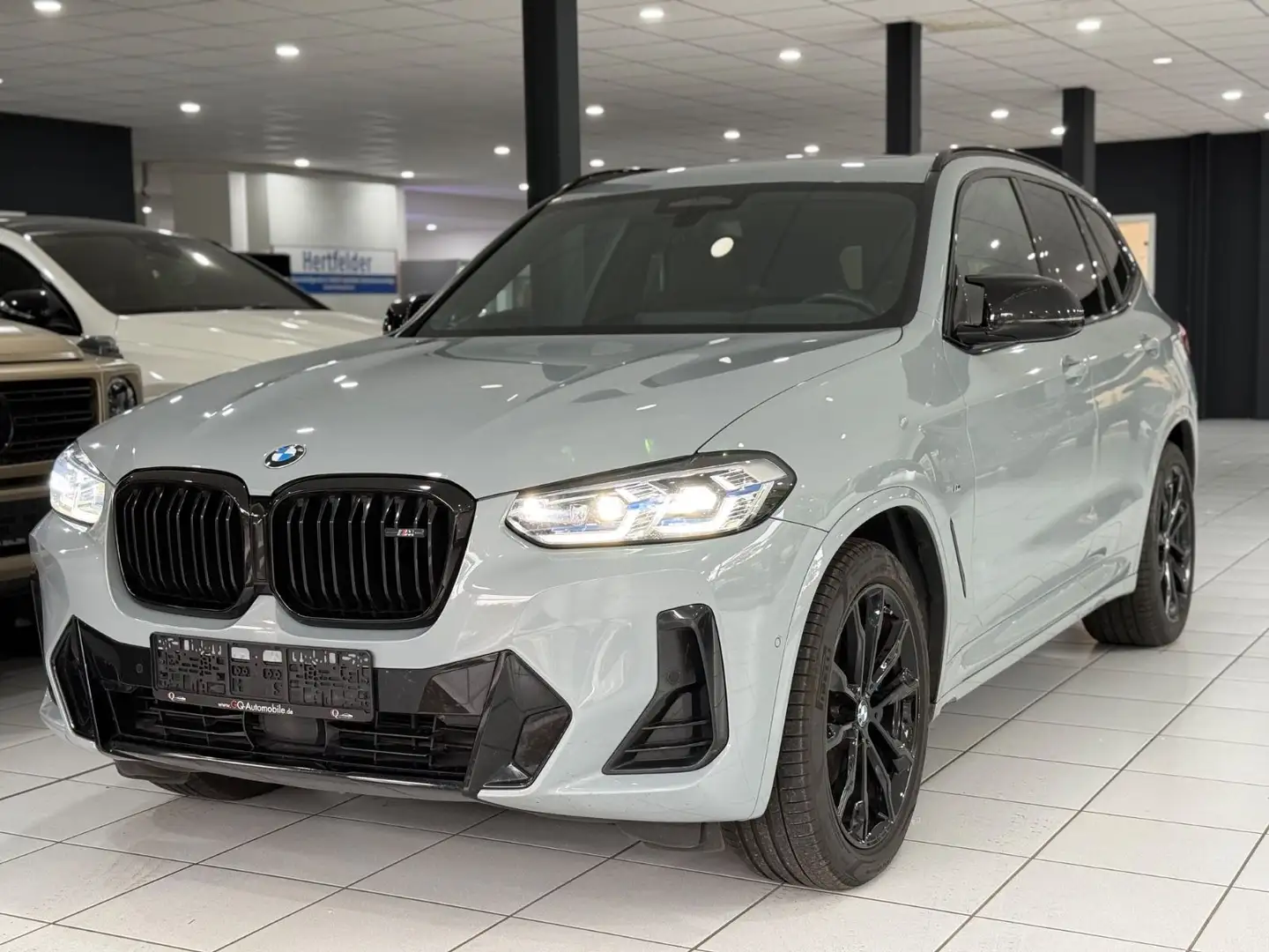 BMW X3 M d*PANO*LASER*HEADUP*ACC*MEMORY*CARBON*AHK* Gris - 1