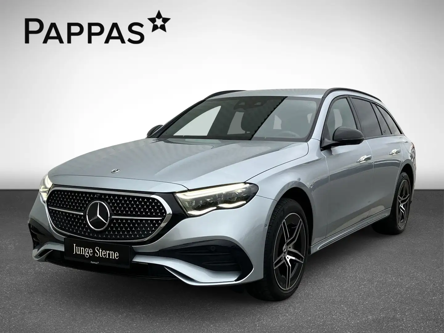 Mercedes-Benz E 300 de 4MATIC T-Modell Wide PTS Distr SHZ Airm Silber - 2