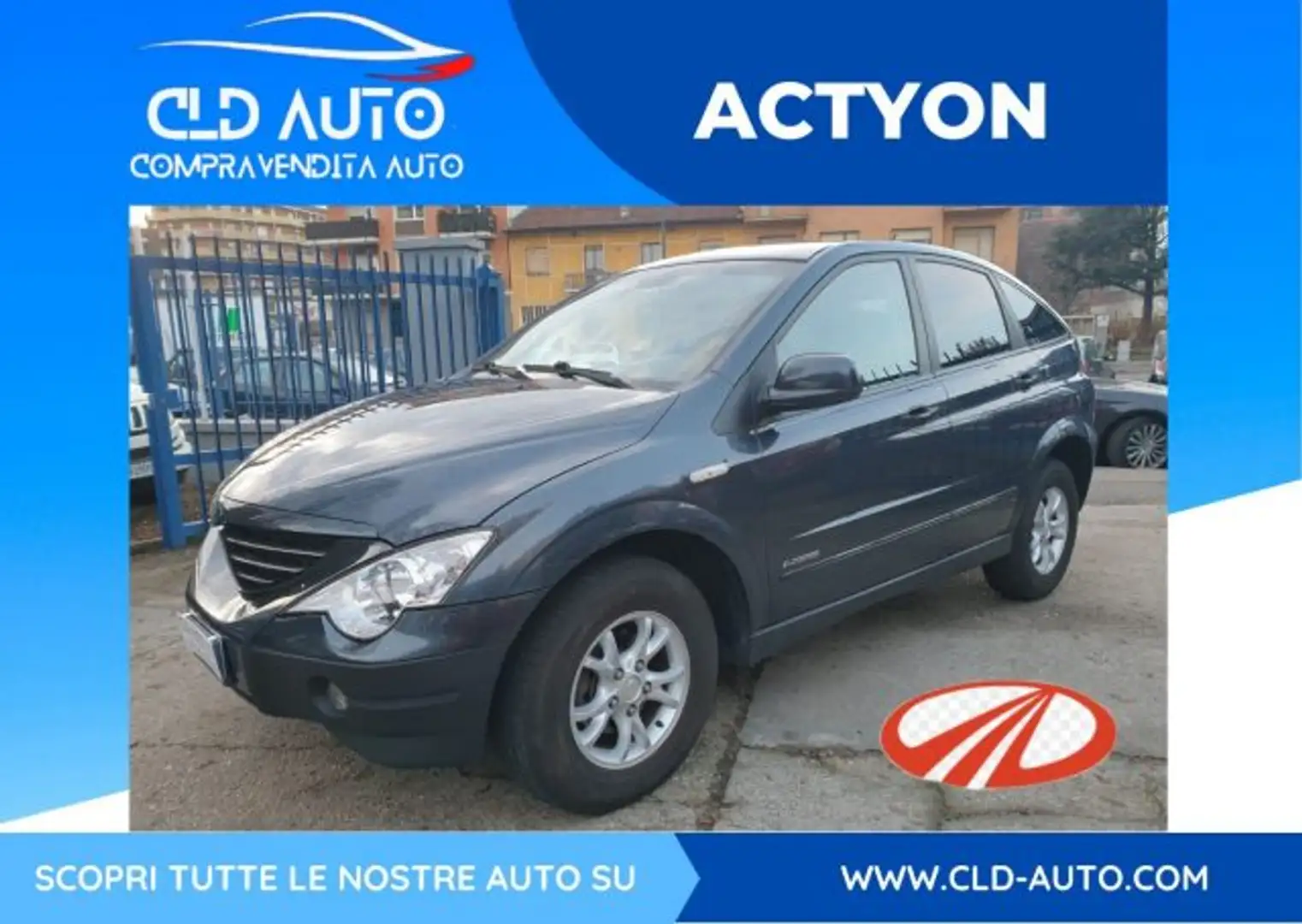 SsangYong Actyon 2.0 XDi 4WD Szary - 1