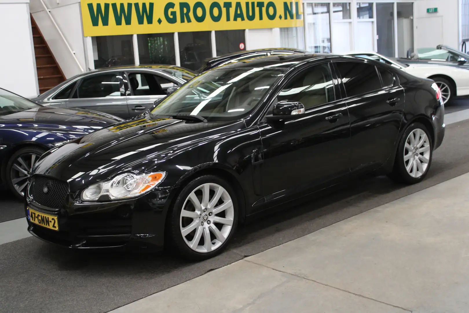 Jaguar XF 3.0 V6 Premium Luxury Automaat Airco, Cruise Contr Black - 1
