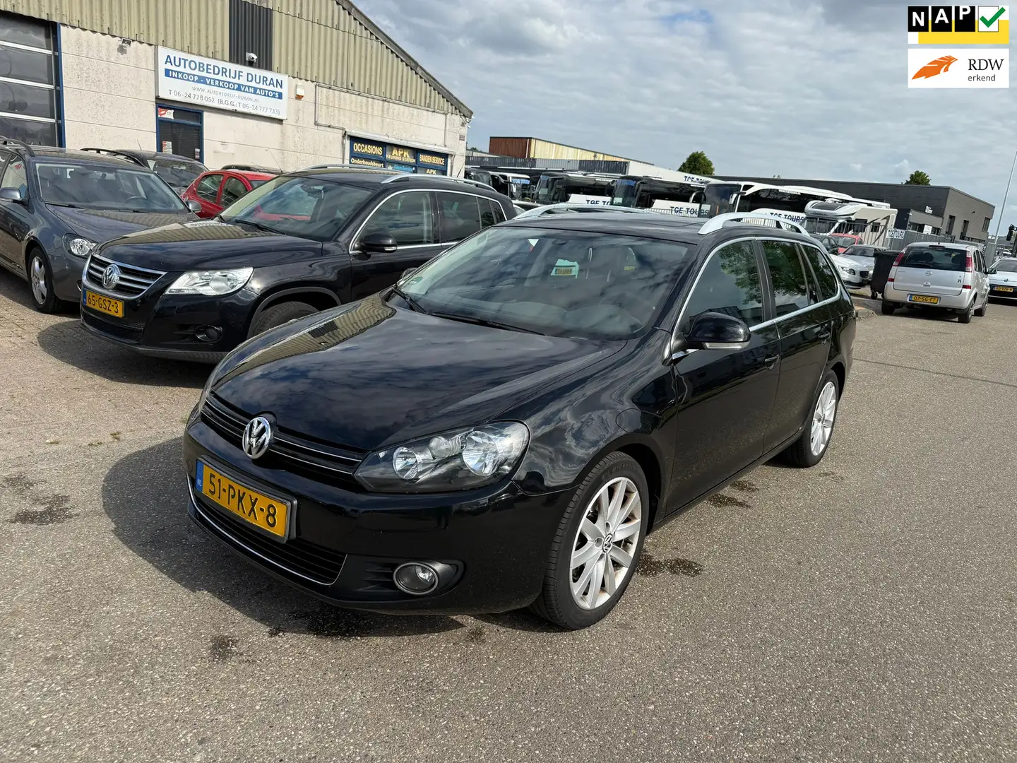 Volkswagen Golf Variant 2.0 TDI Highline NAV.+ Clima Bj:2011 NAP! Noir - 1