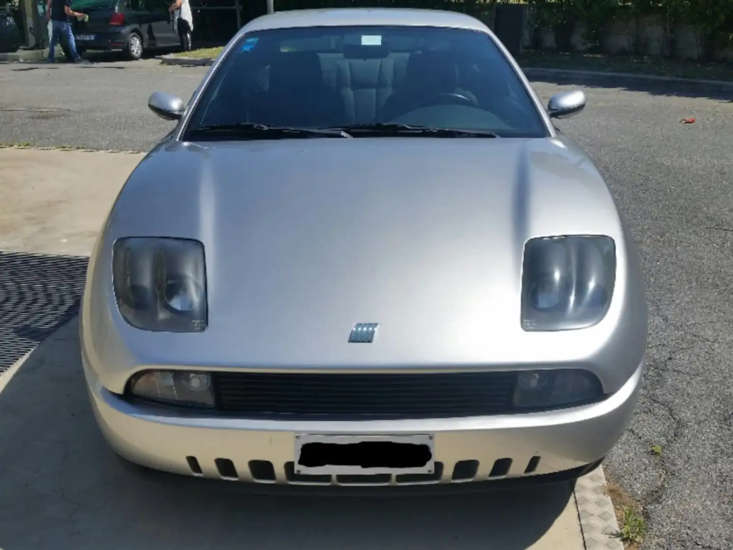 Fiat Coupe 2.0 20v turbo Zilver - 1